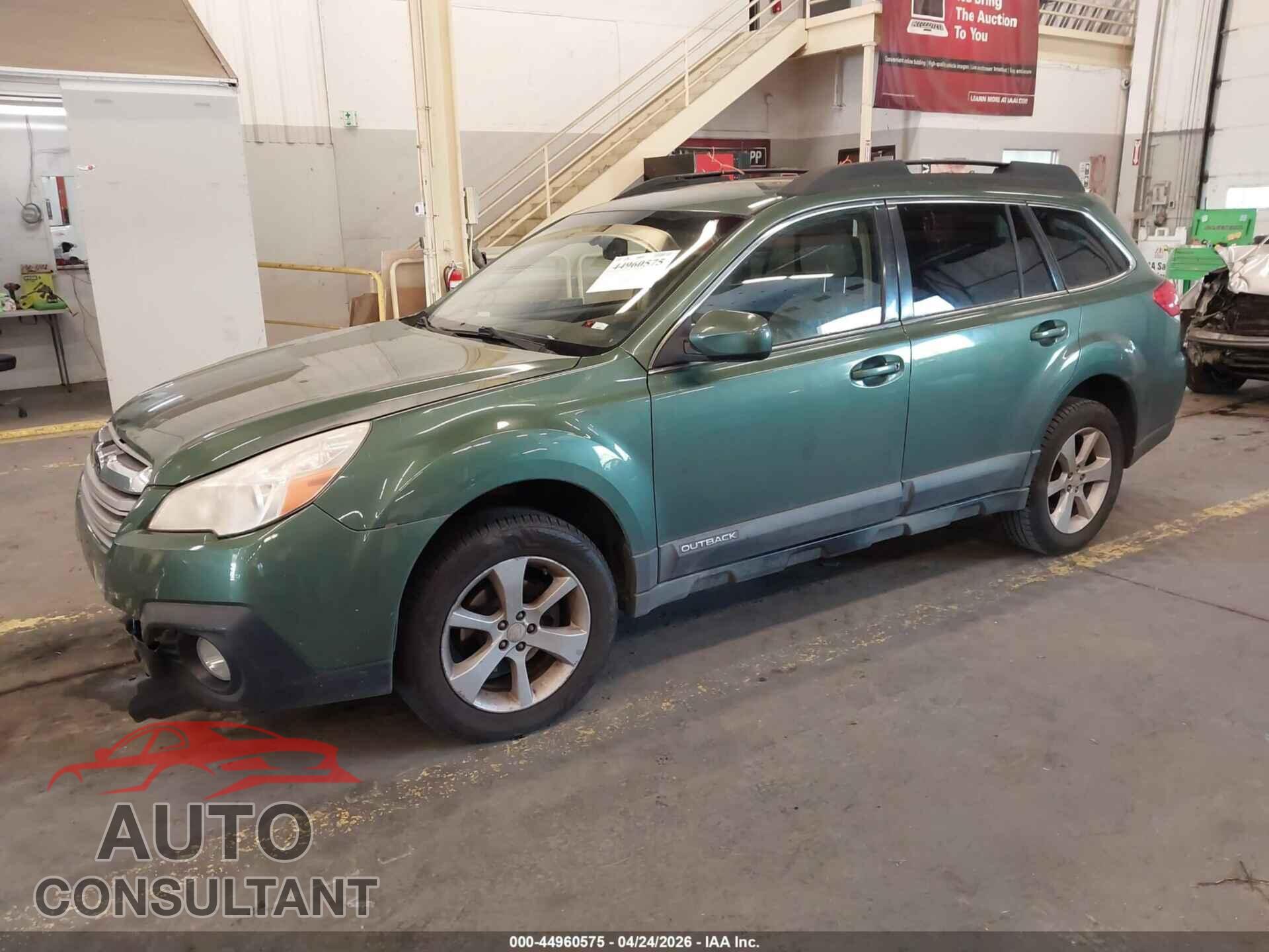 SUBARU OUTBACK 2014 - 4S4BRBDC0E3226104