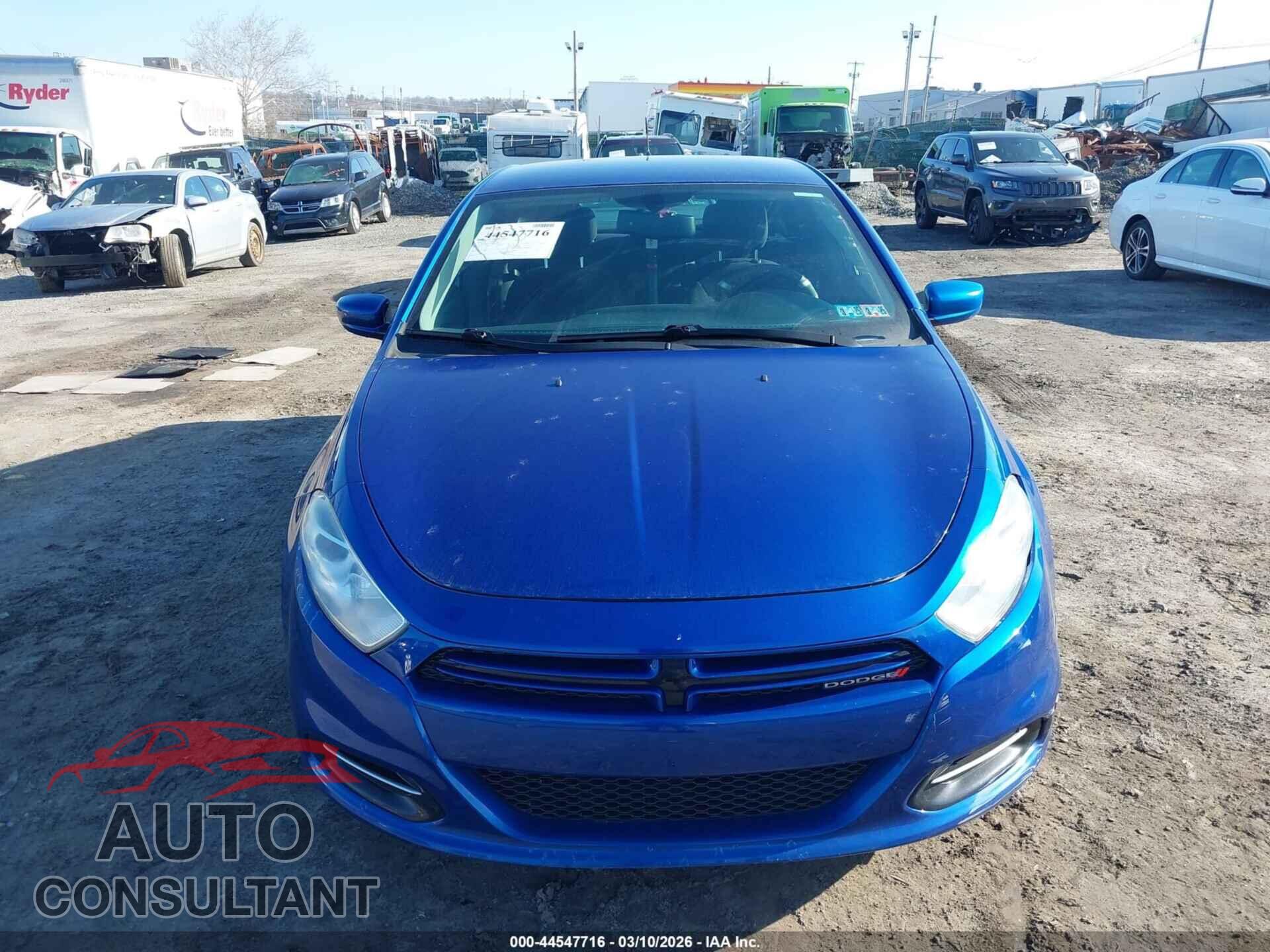 DODGE DART 2014 - 1C3CDFAAXED791864