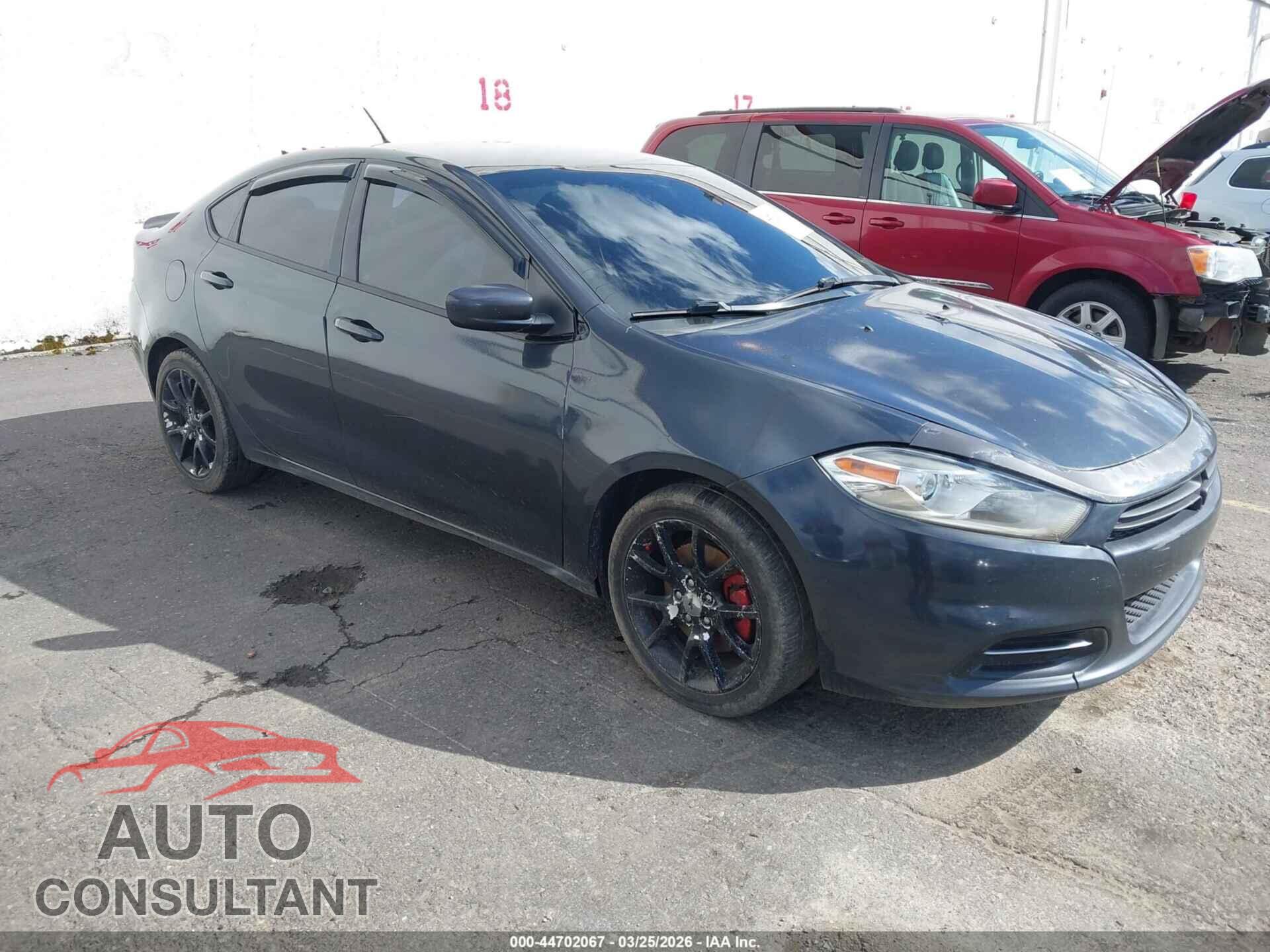 DODGE DART 2013 - 1C3CDFBA5DD126612
