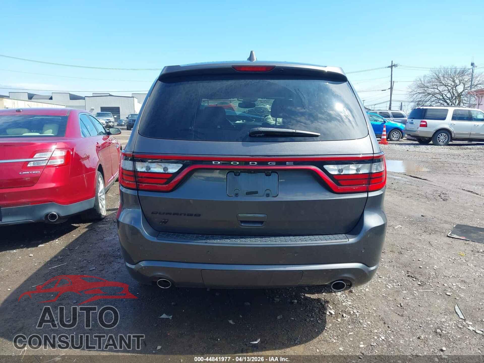 DODGE DURANGO 2019 - 1C4RDJAG3KC848596