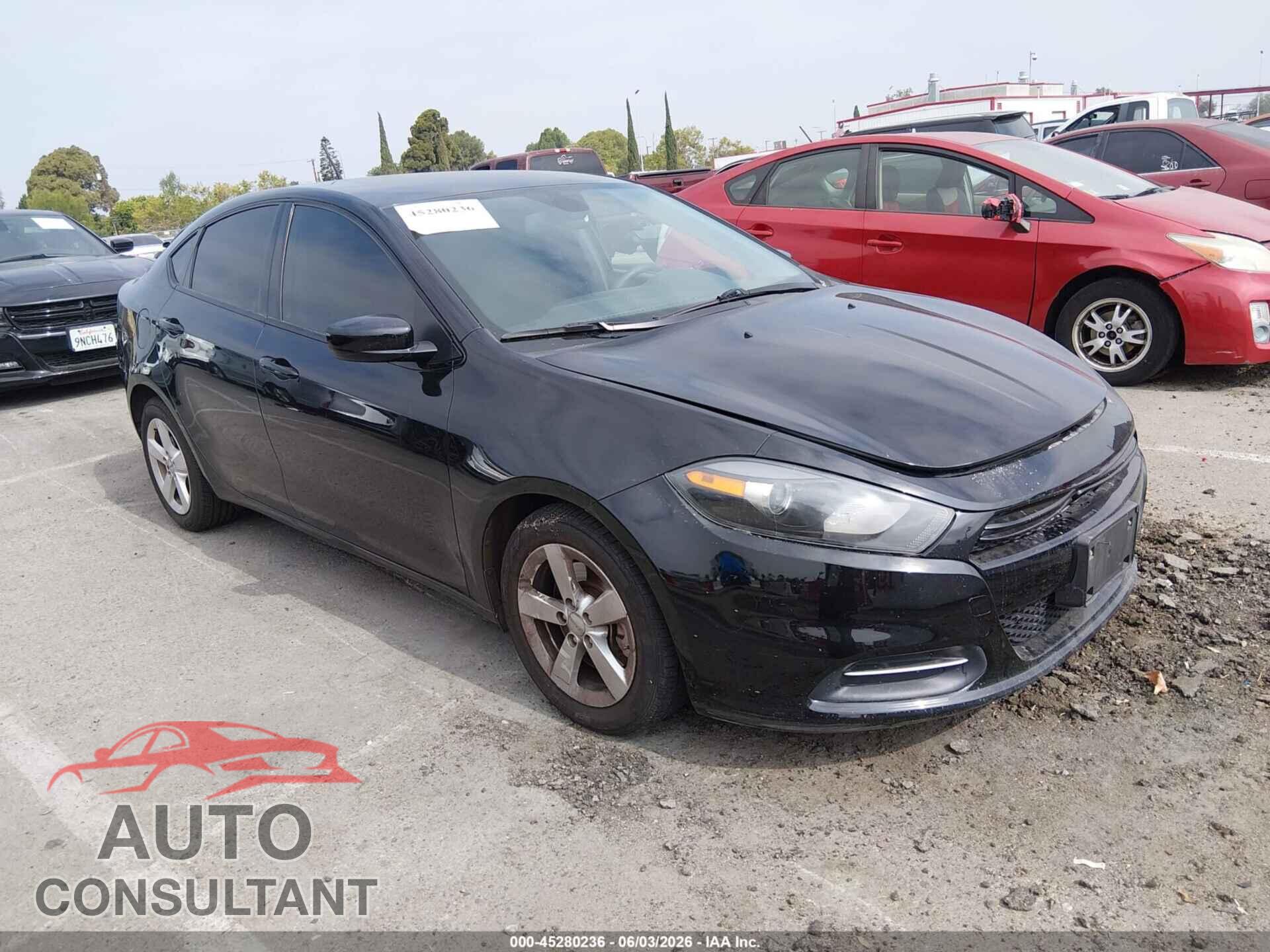 DODGE DART 2015 - 1C3CDFBB4FD310421