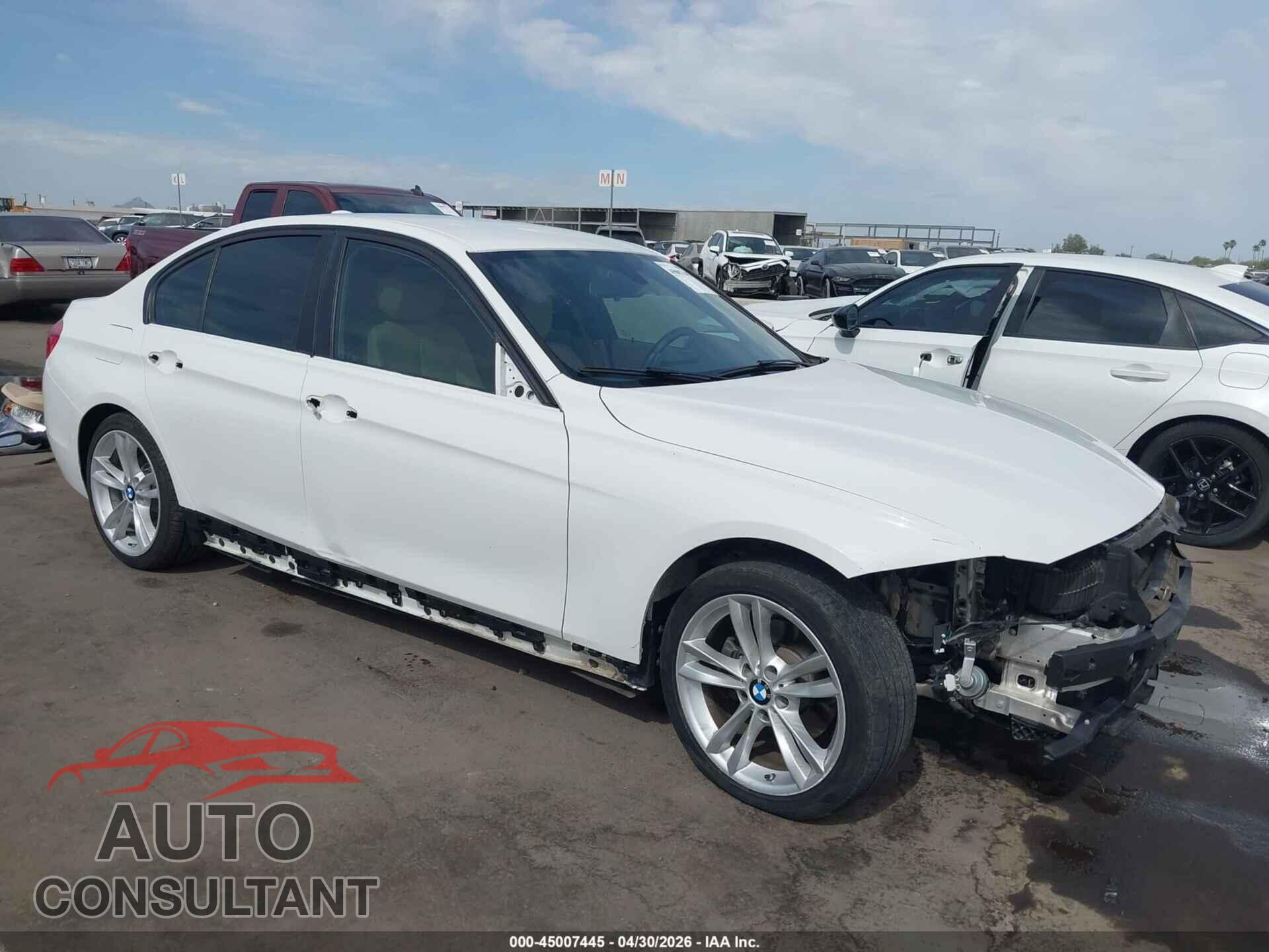BMW 320I 2016 - WBA8E1G50GNU10044