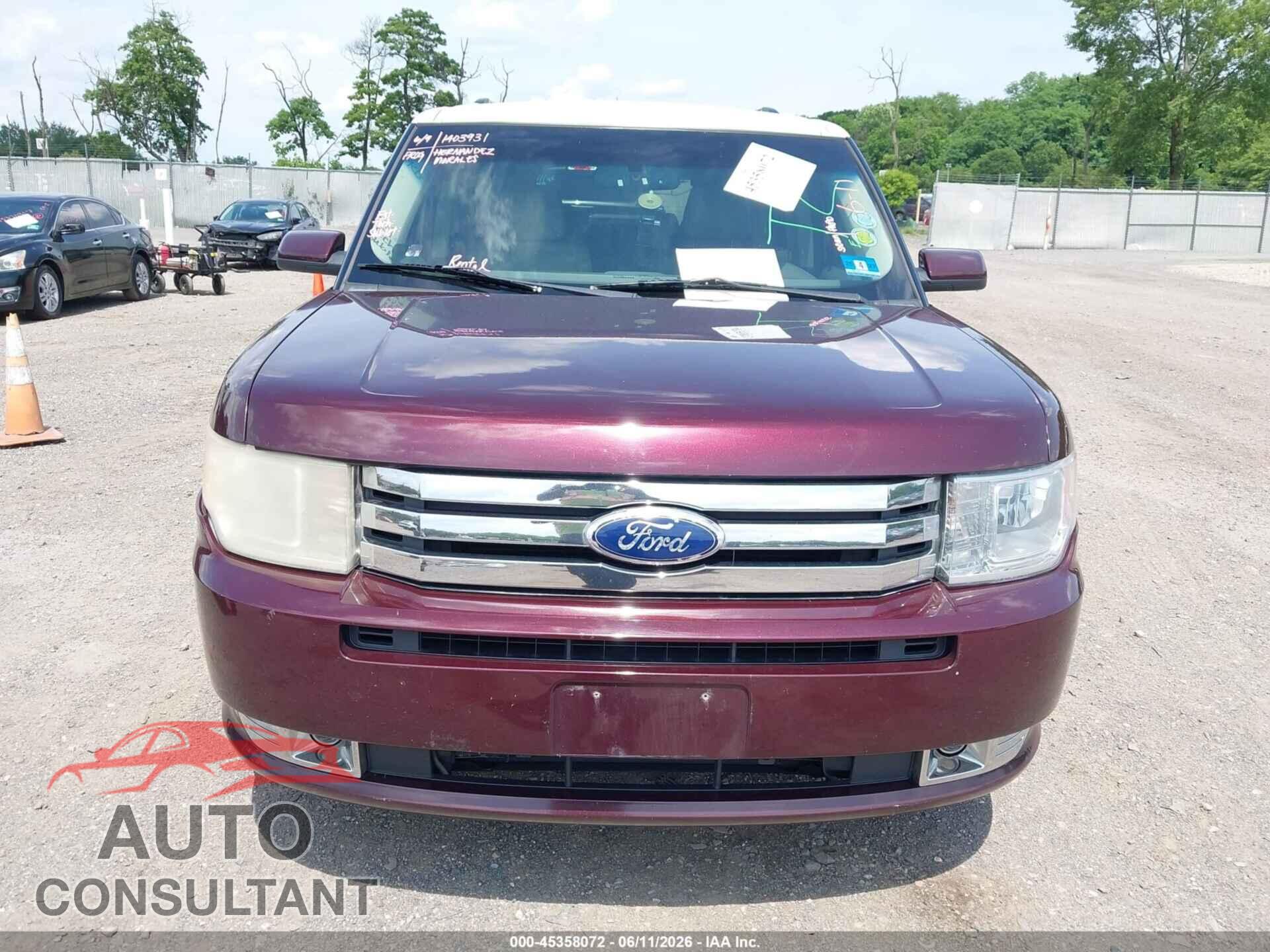 FORD FLEX 2011 - 2FMGK5CCXBBD29622