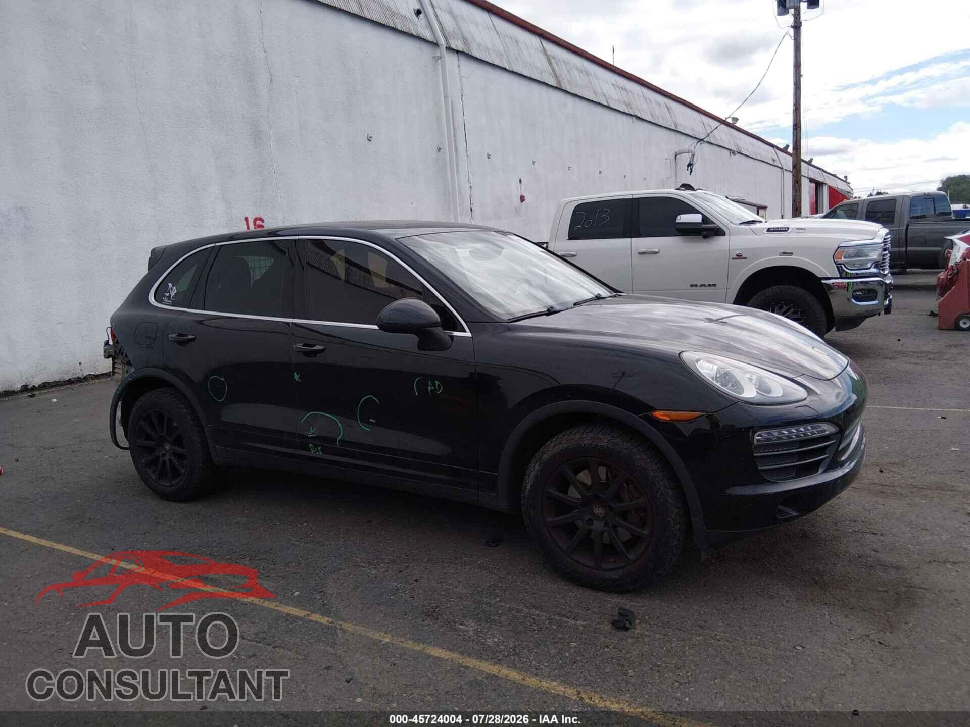 PORSCHE CAYENNE 2012 - WP1AA2A23CLA09693