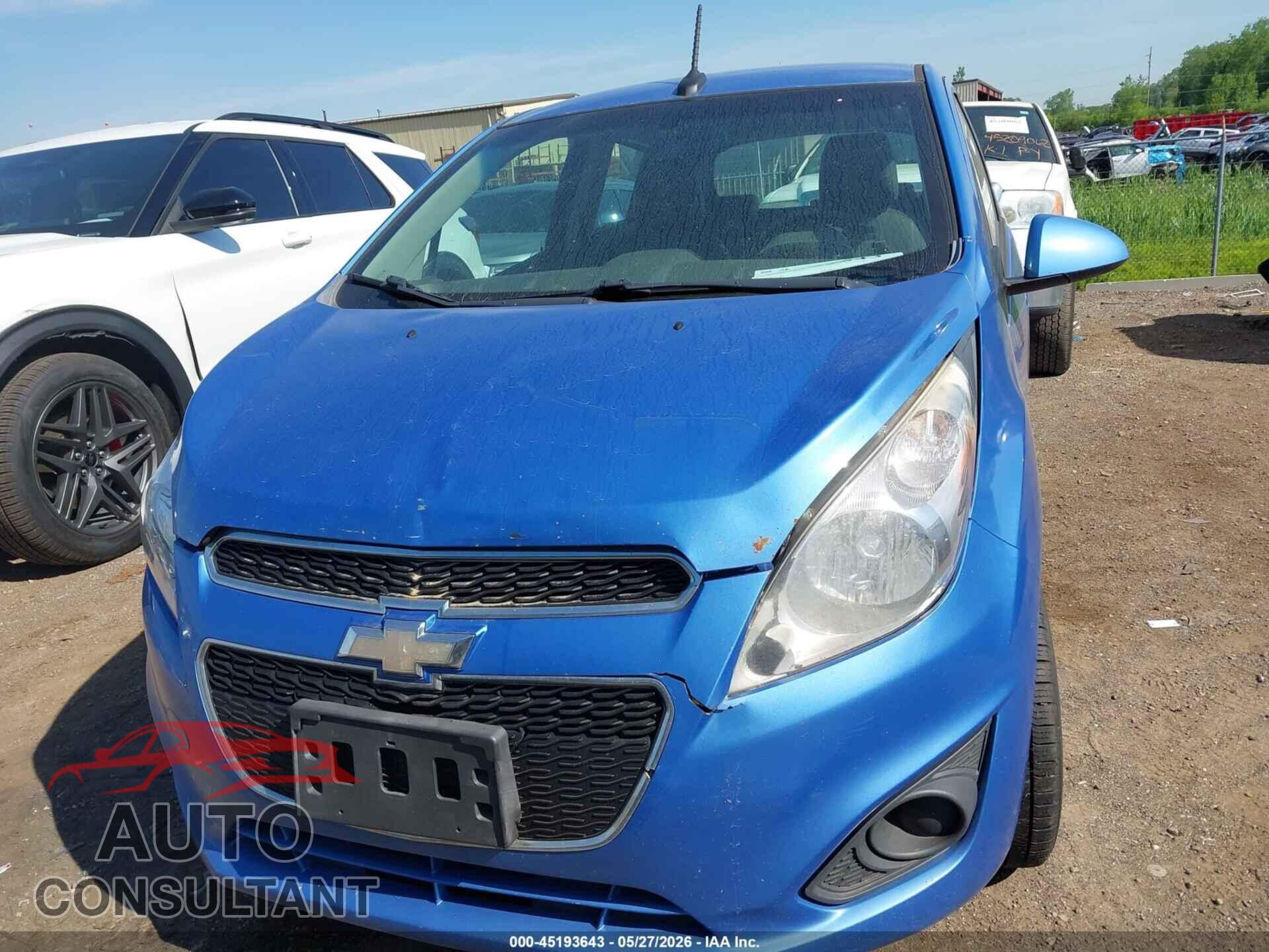 CHEVROLET SPARK 2014 - KL8CA6S95EC419680