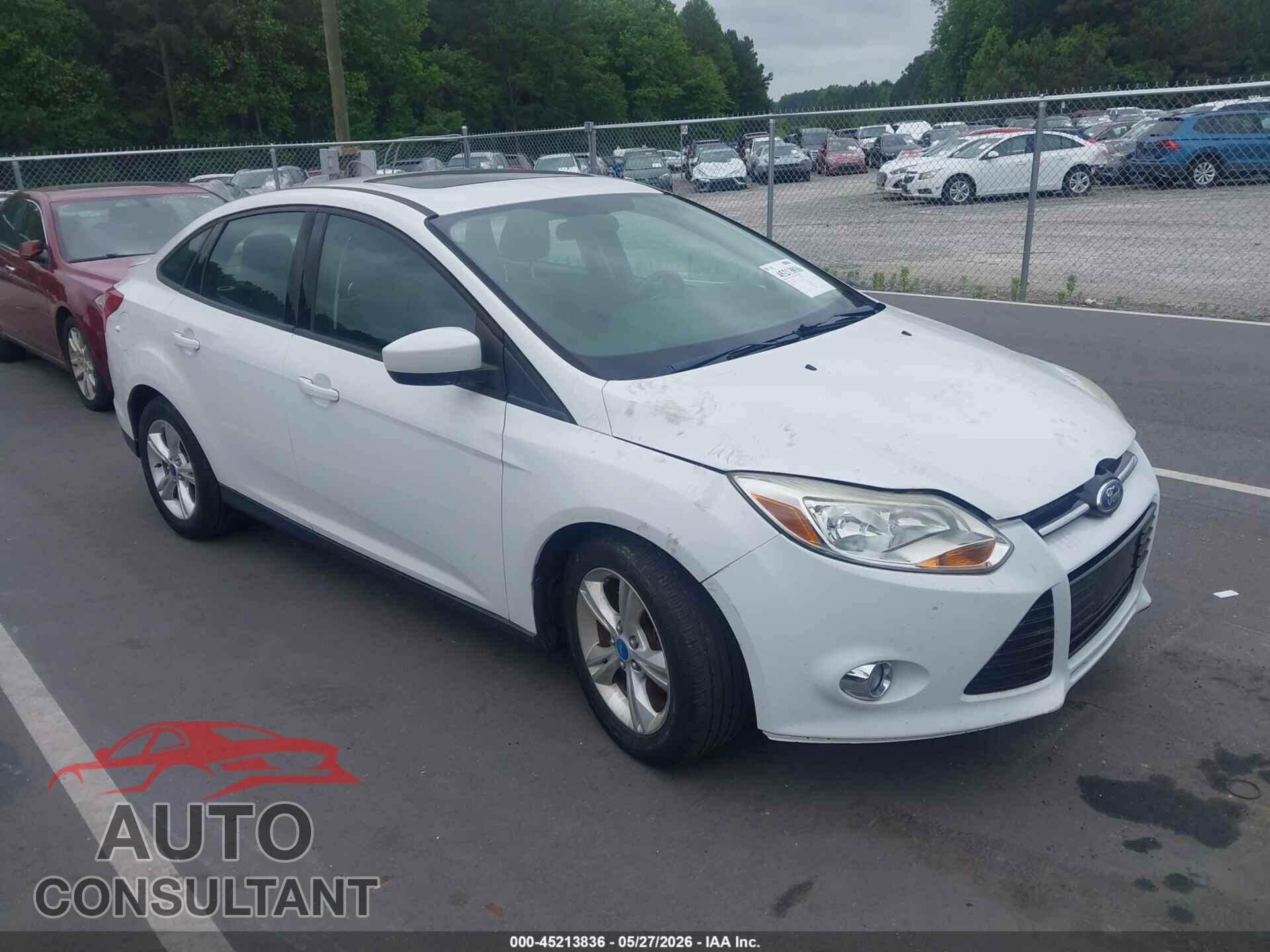 FORD FOCUS 2012 - 1FAHP3F20CL230655