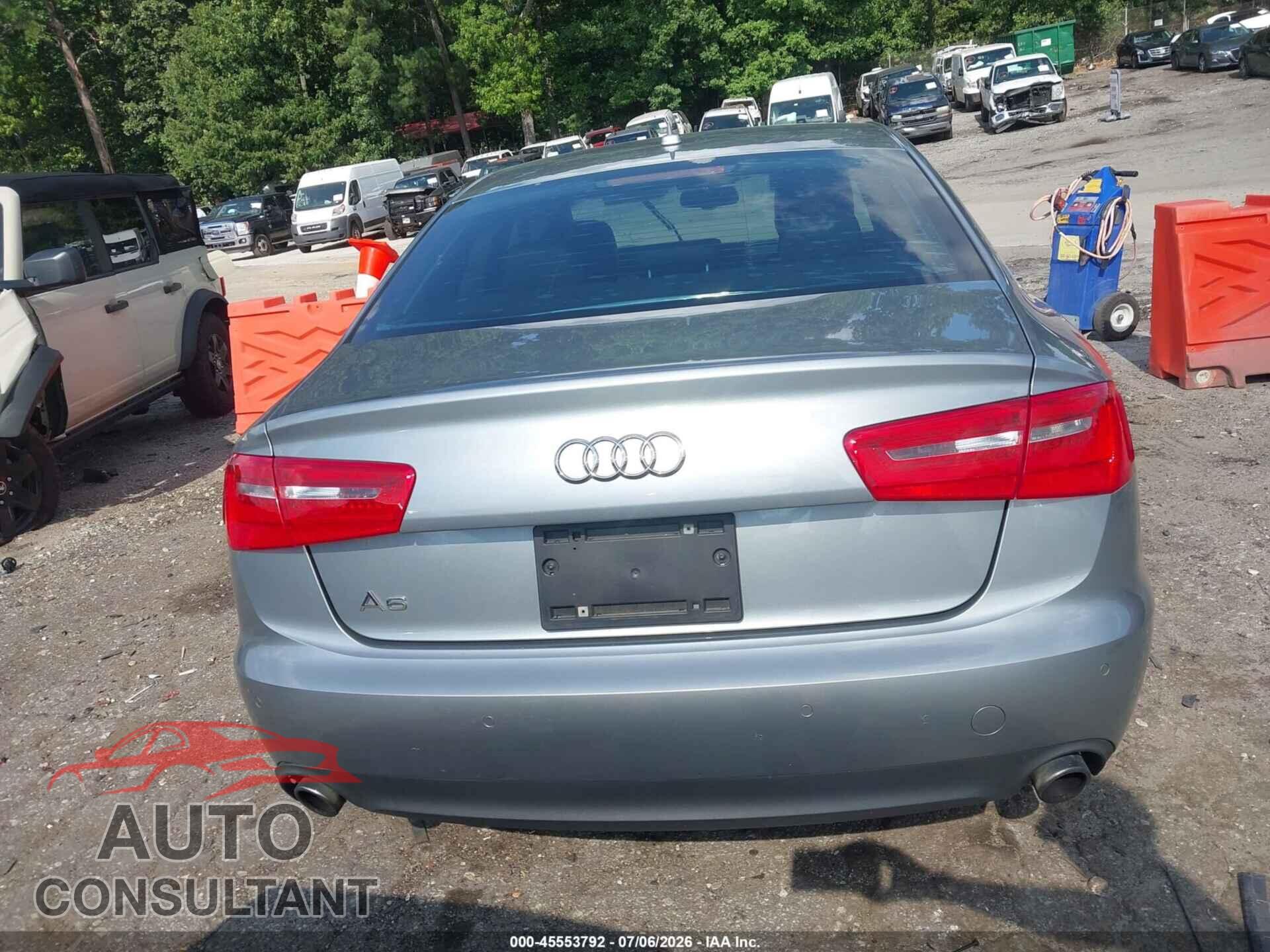 AUDI A6 2013 - WAUGFAFC2DN010653