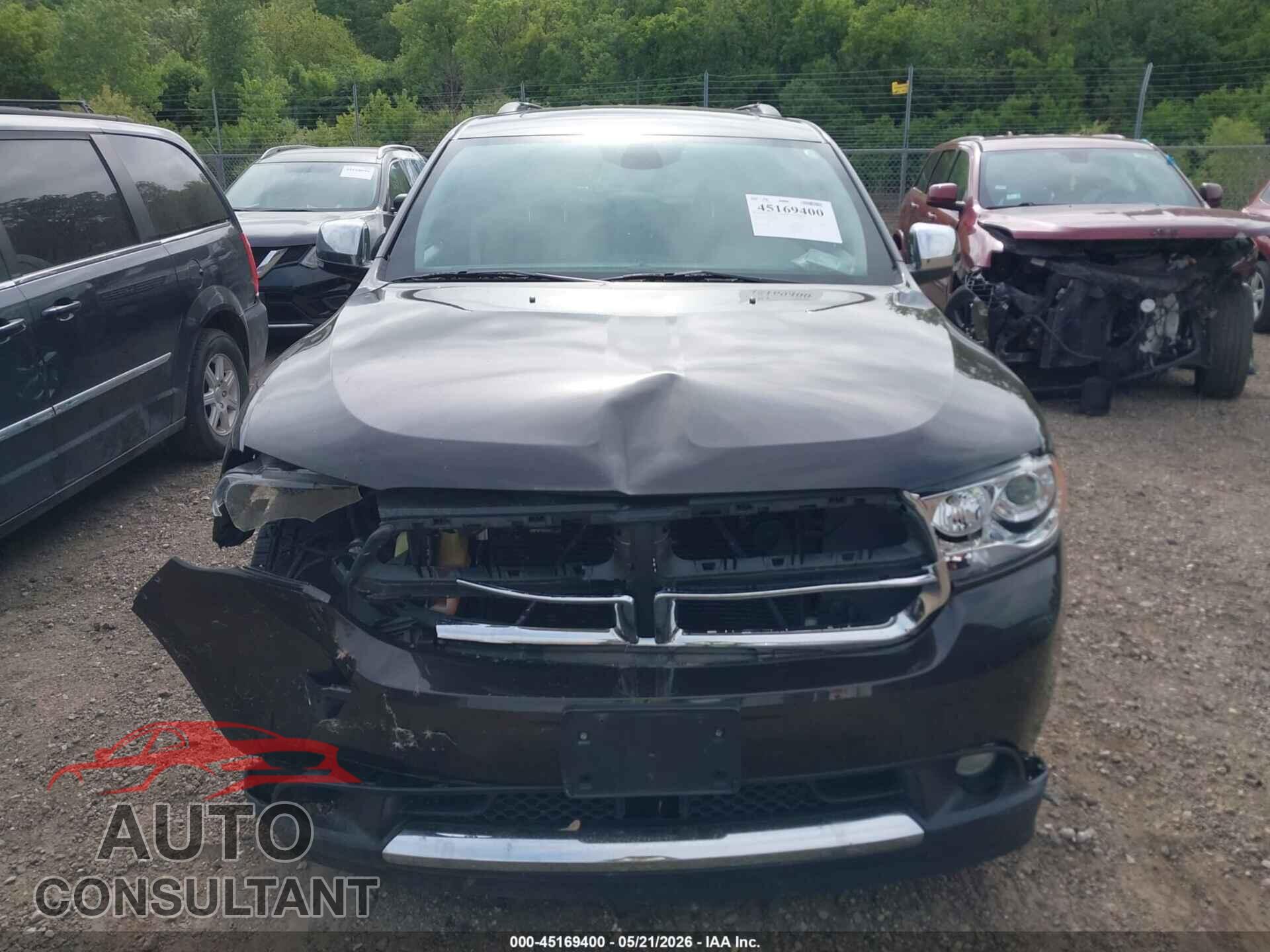 DODGE DURANGO 2012 - 1C4RDJEG7CC337274
