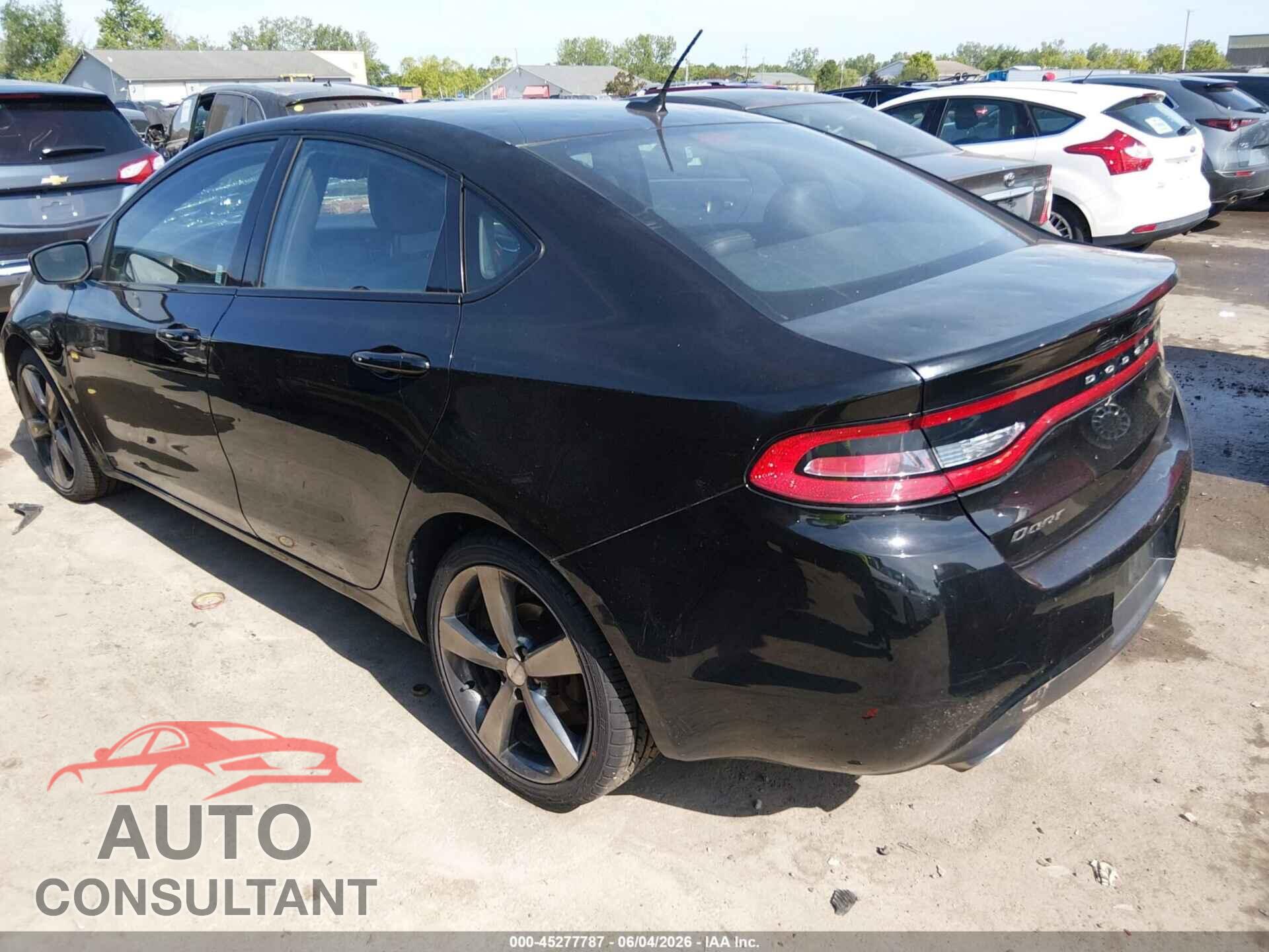 DODGE DART 2014 - 1C3CDFEB3ED866651