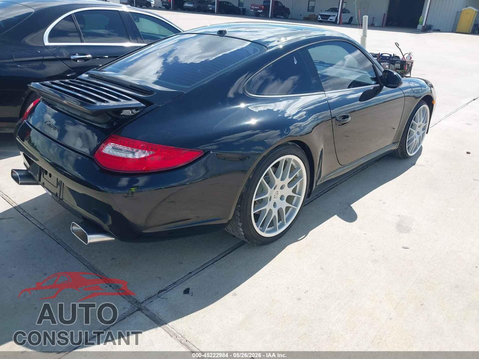 PORSCHE 911 2009 - WP0AA29939S707089