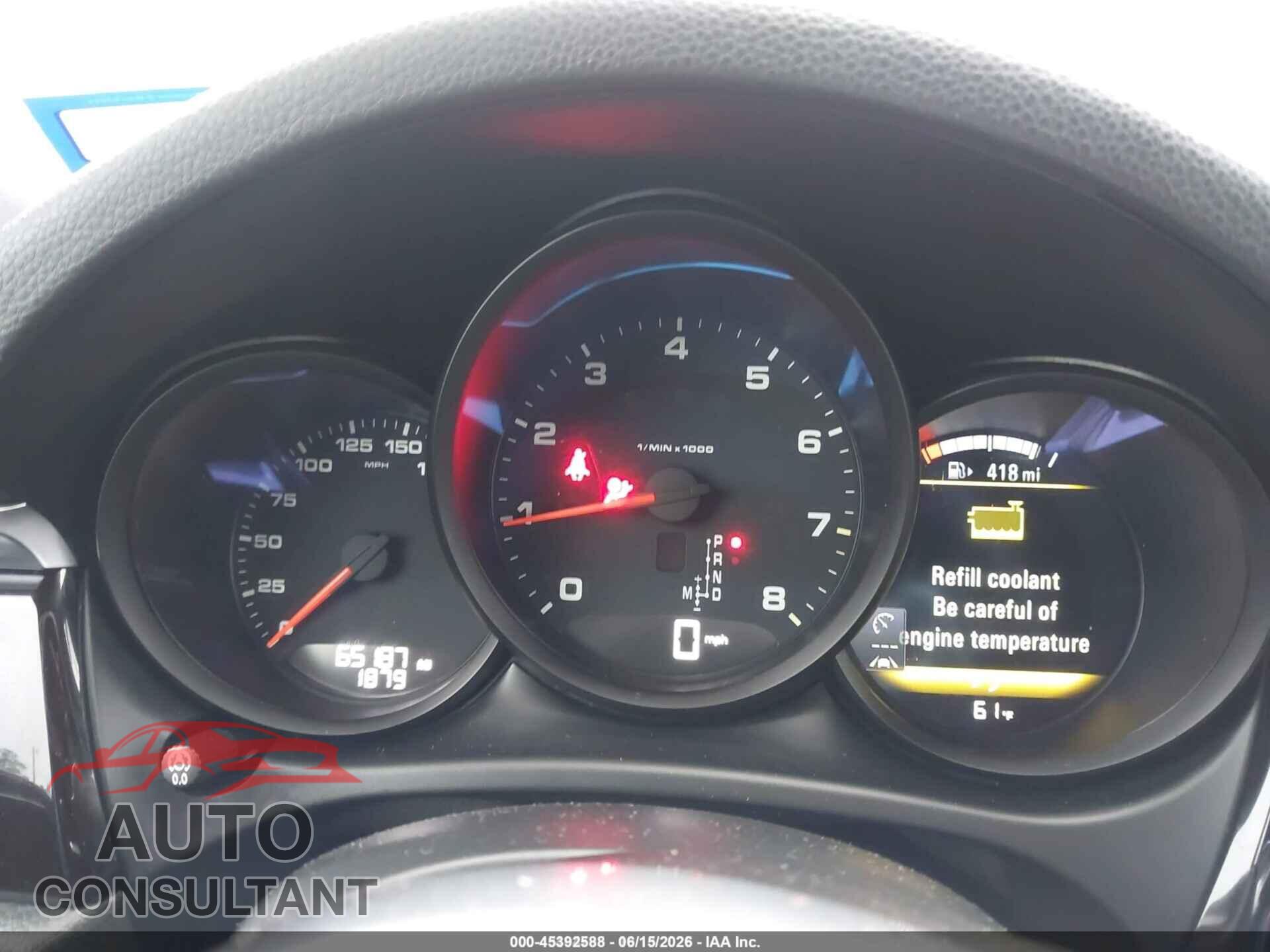 PORSCHE MACAN 2020 - WP1AA2A58LLB02817