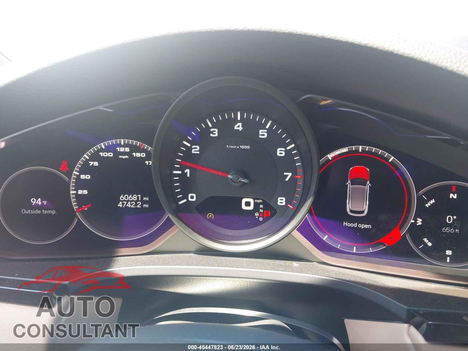 PORSCHE CAYENNE 2023 - WP1AA2AY4PDA03647