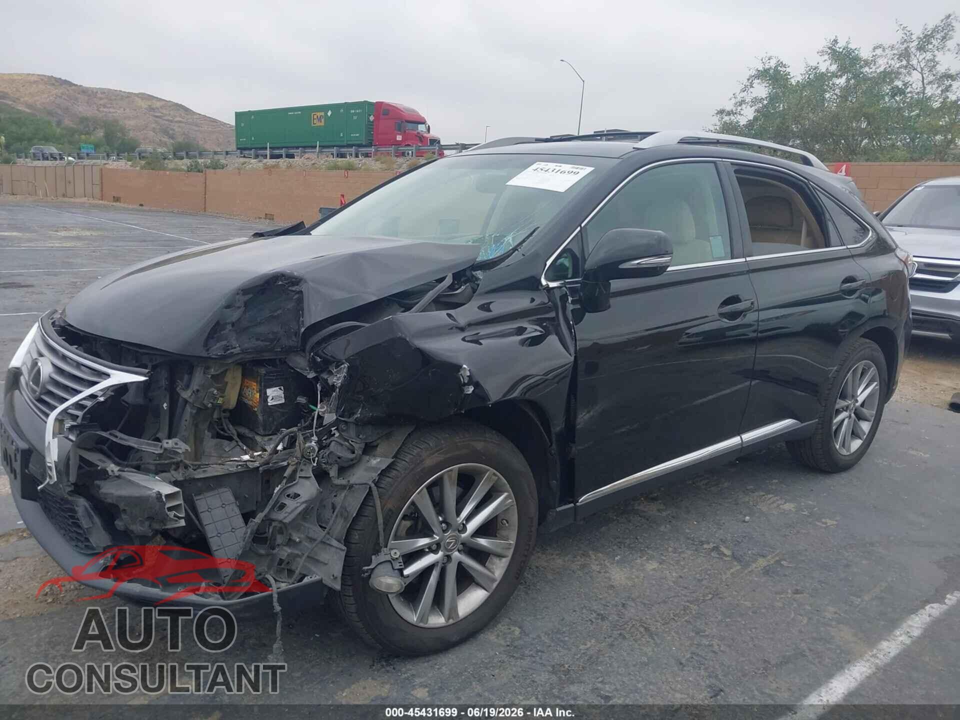 LEXUS RX 350 2015 - 2T2ZK1BA2FC171646