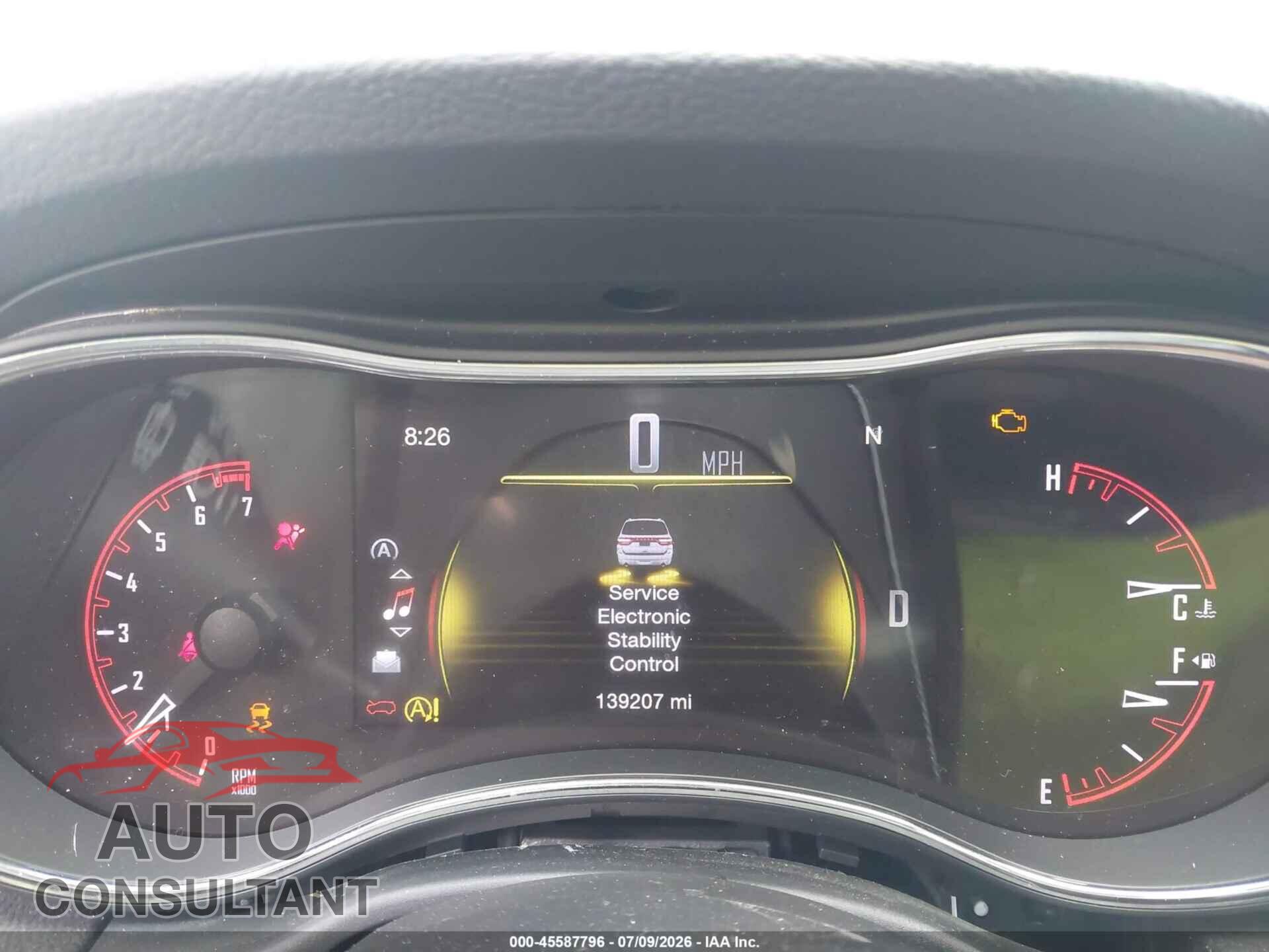 DODGE DURANGO 2016 - 1C4RDJDG1GC480390