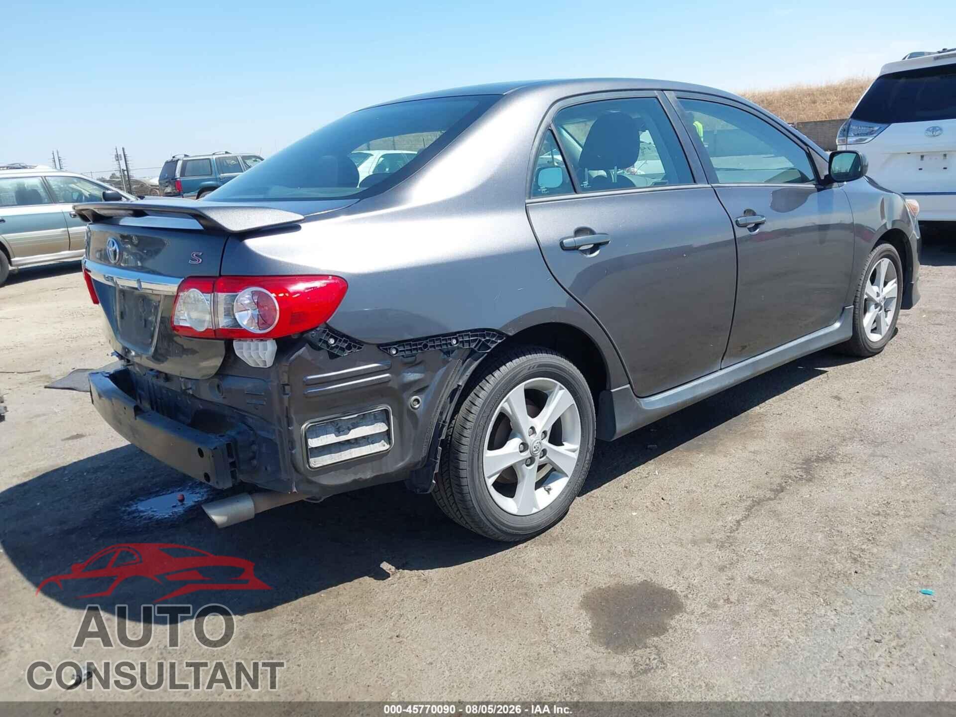 TOYOTA COROLLA 2013 - 5YFBU4EEXDP152677