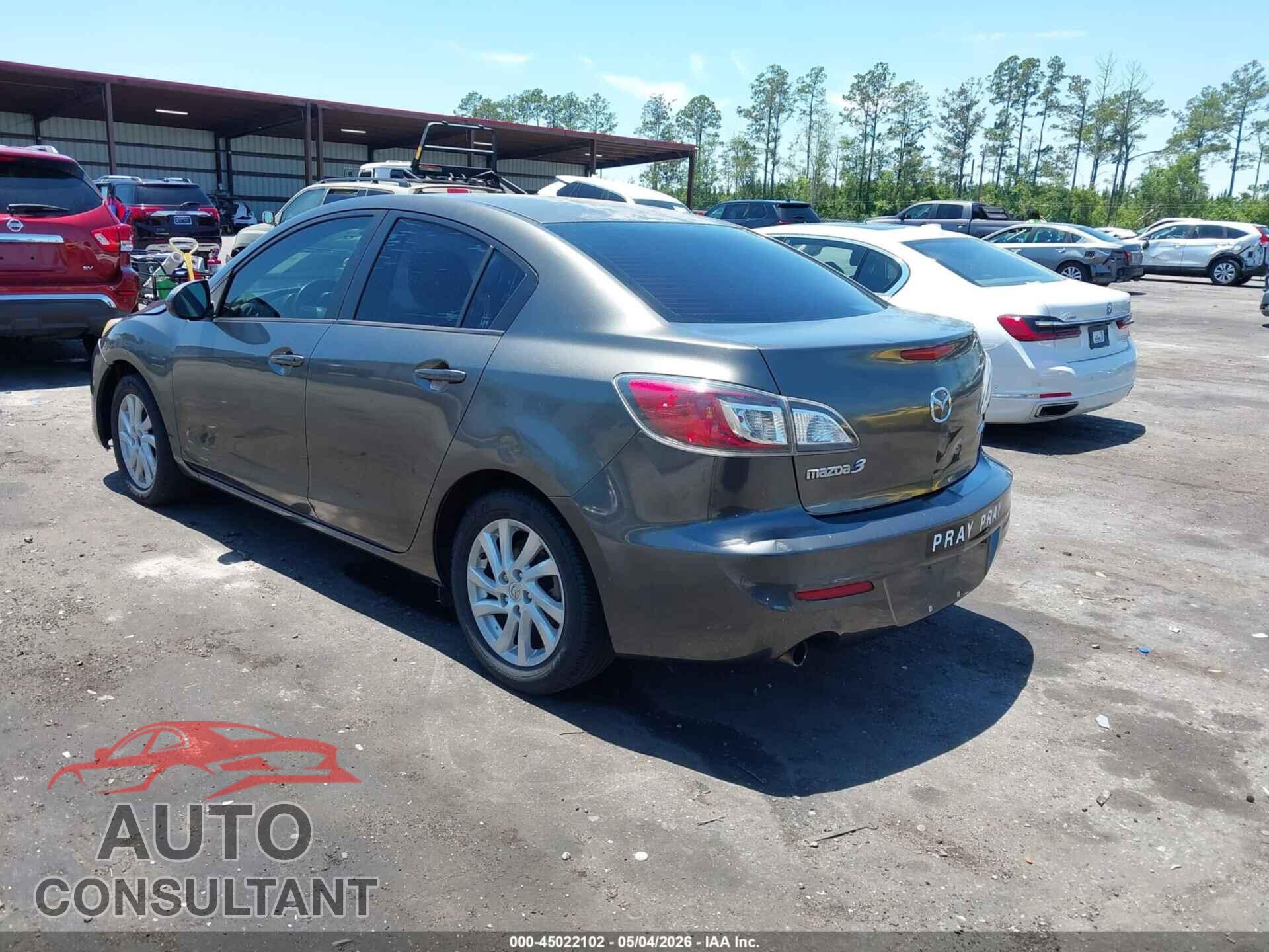 MAZDA MAZDA3 2012 - JM1BL1V71C1678671