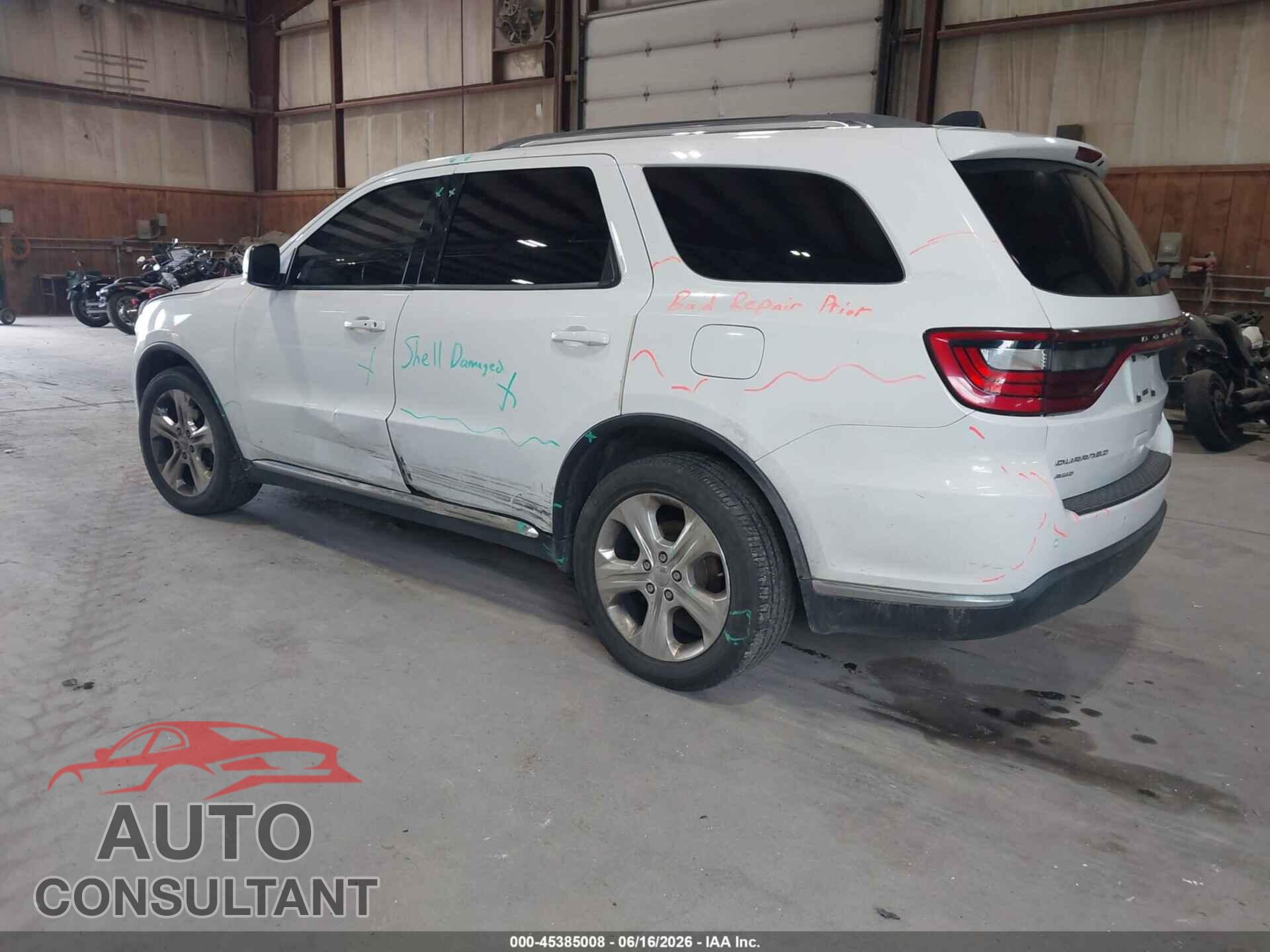DODGE DURANGO 2014 - 1C4RDJDG5EC462018
