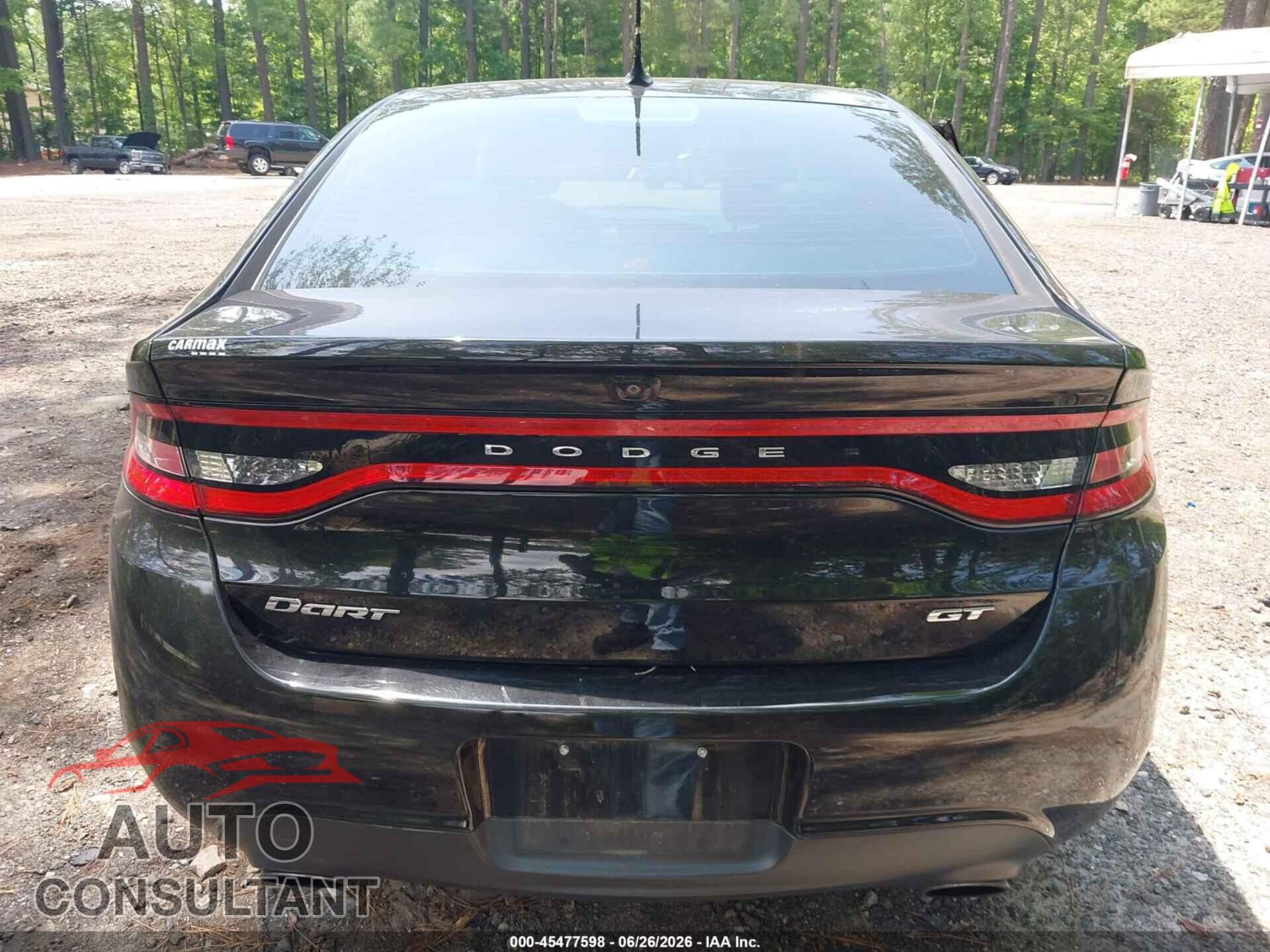 DODGE DART 2014 - 1C3CDFEBXED876660