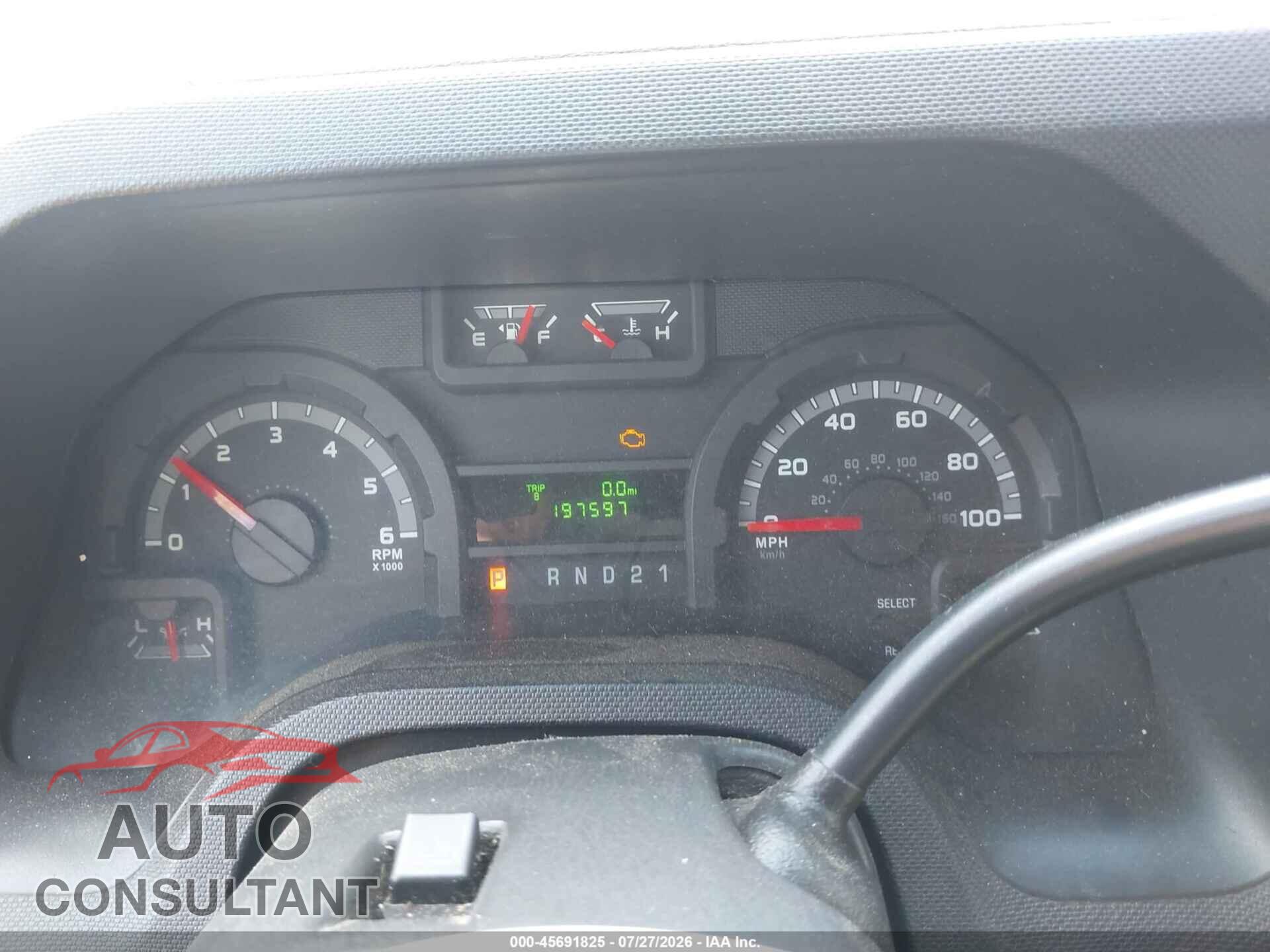 FORD E-250 2012 - 1FTNS2EW5CDA35221