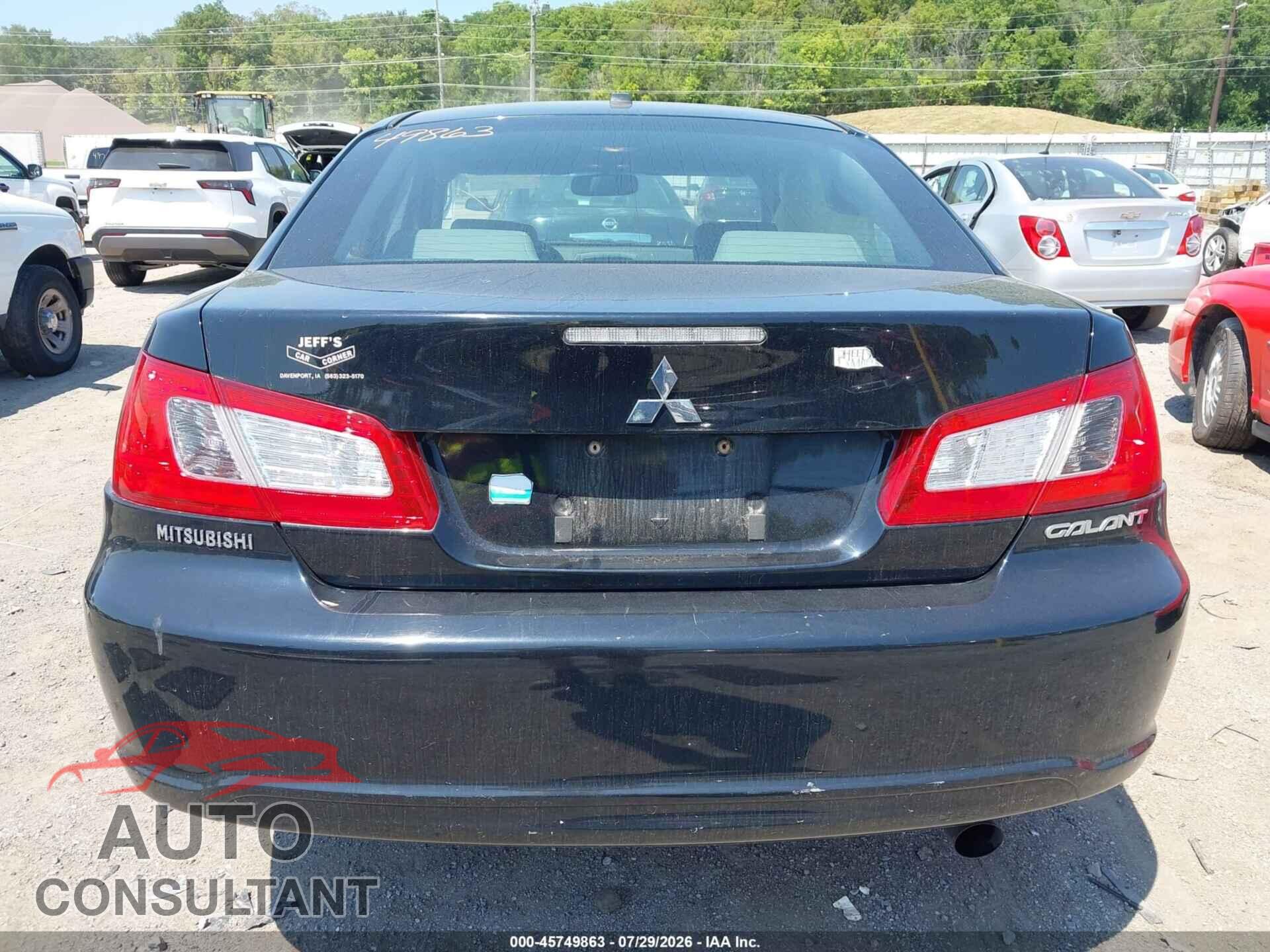MITSUBISHI GALANT 2009 - 4A3AB56F79E004633