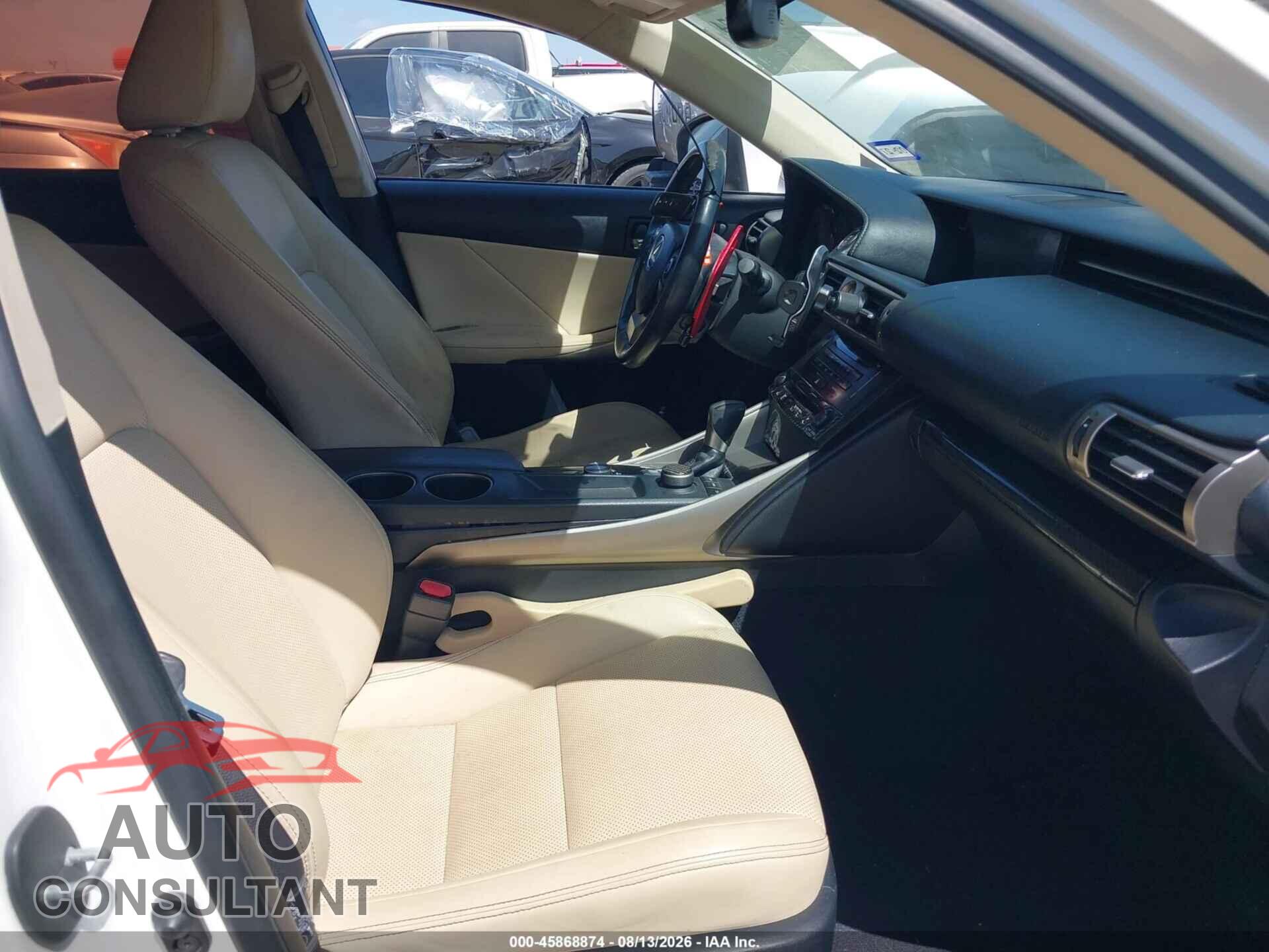 LEXUS IS 250 2014 - JTHBF1D23E5035374