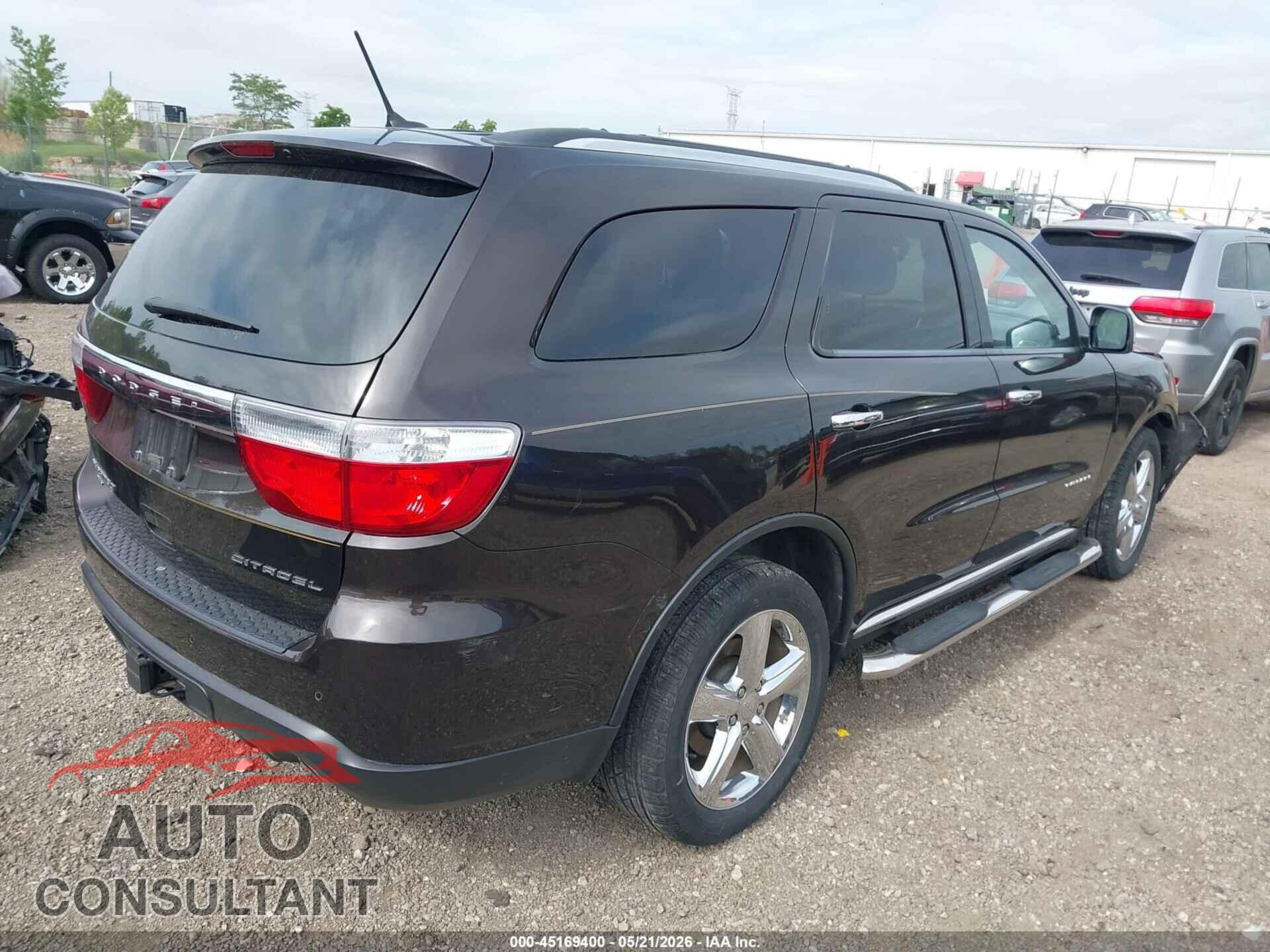 DODGE DURANGO 2012 - 1C4RDJEG7CC337274