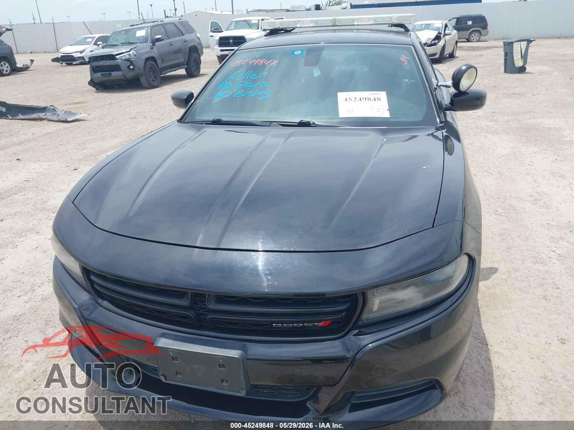 DODGE CHARGER 2016 - 2C3CDXAT0GH188564