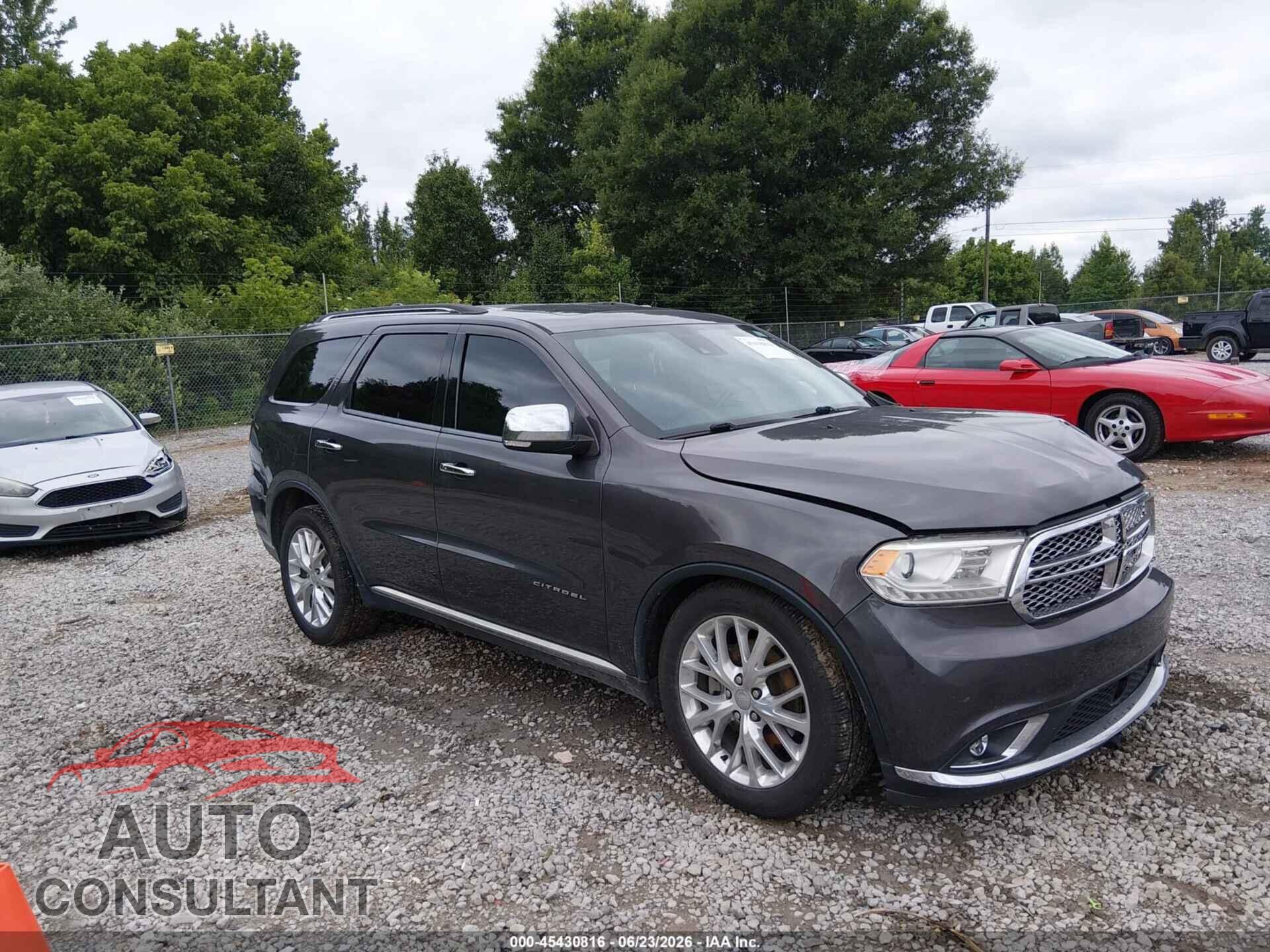 DODGE DURANGO 2015 - 1C4SDHET5FC826476