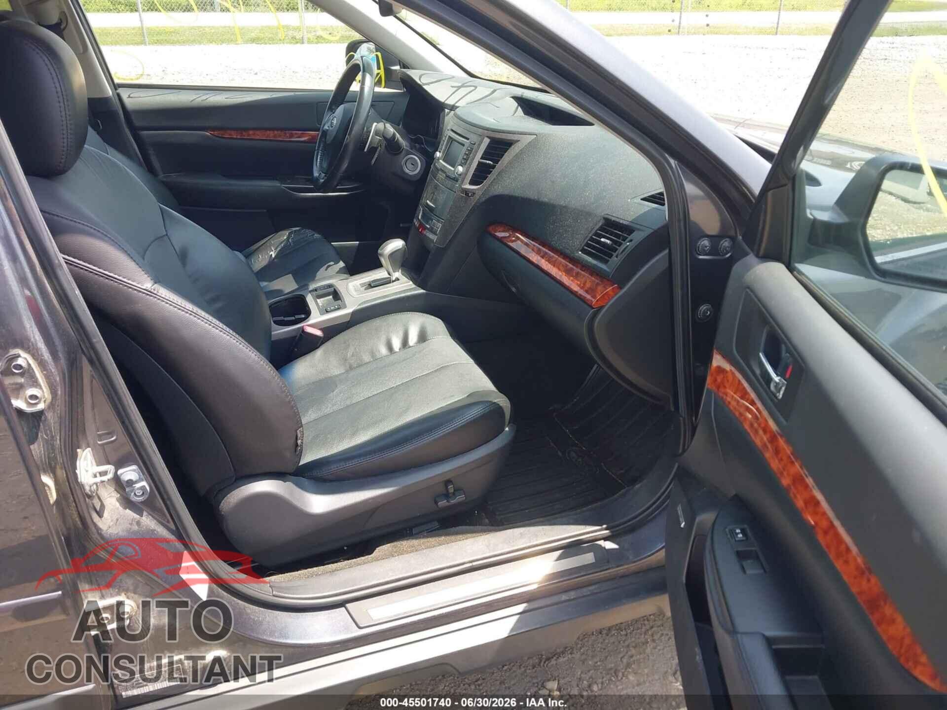 SUBARU OUTBACK 2012 - 4S4BRCKC0C3297082