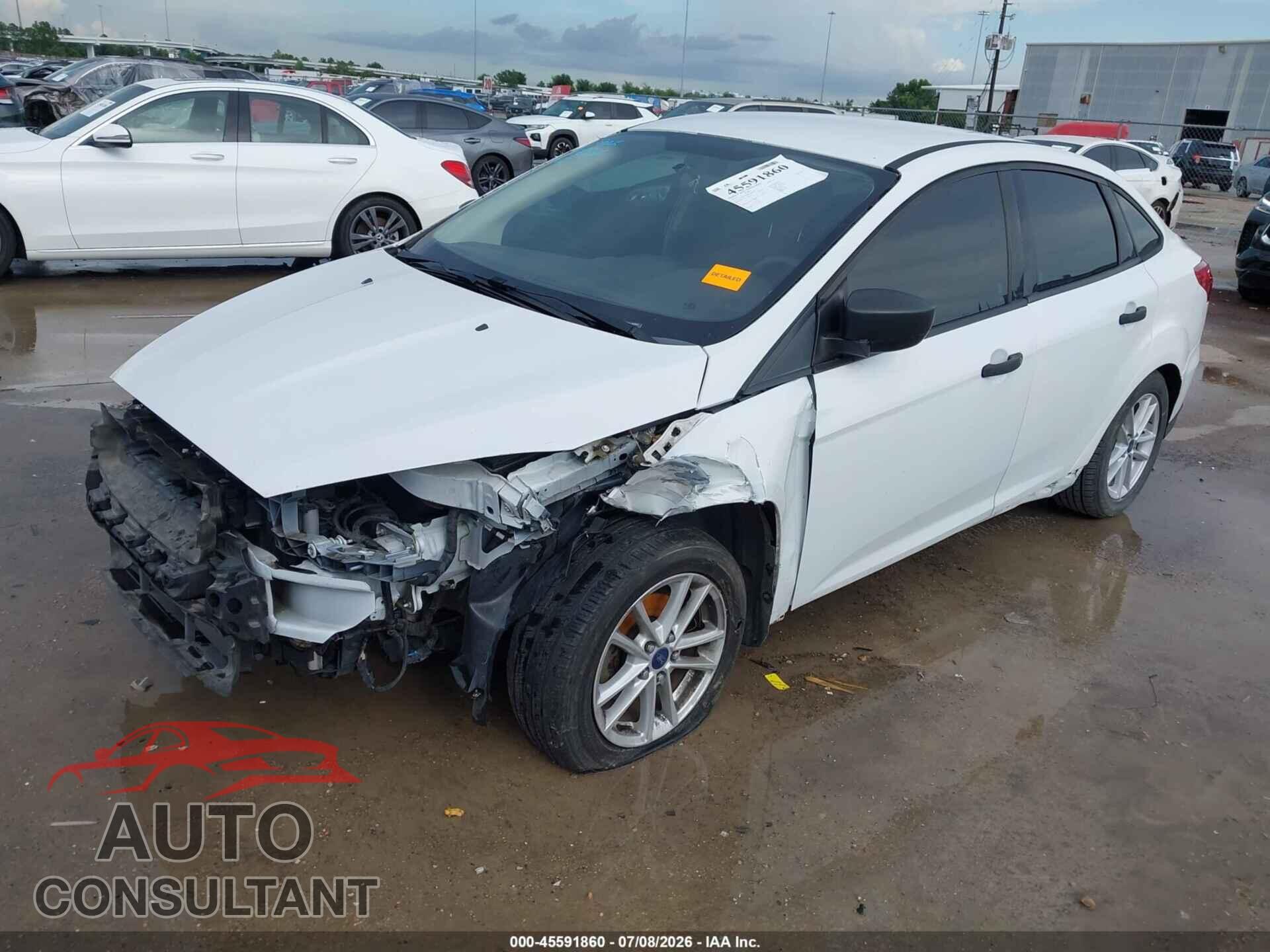 FORD FOCUS 2017 - 1FADP3E24HL262063