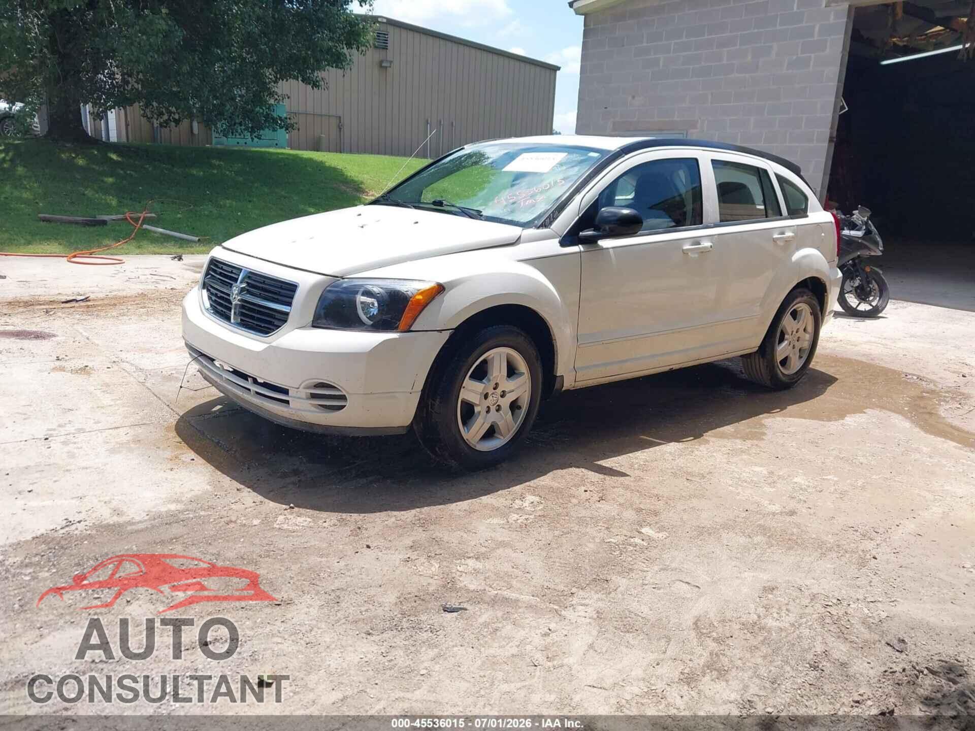 DODGE CALIBER 2009 - 1B3HB48AX9D235630