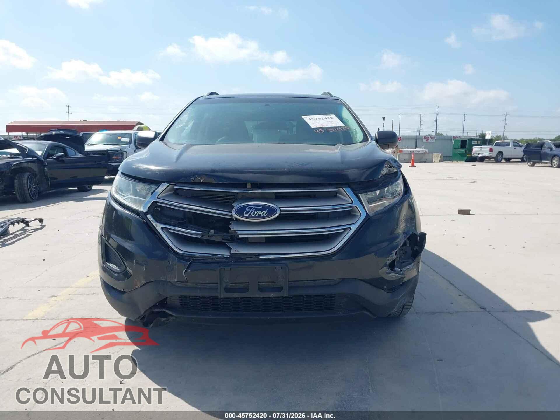 FORD EDGE 2015 - 2FMTK3G95FBC26230