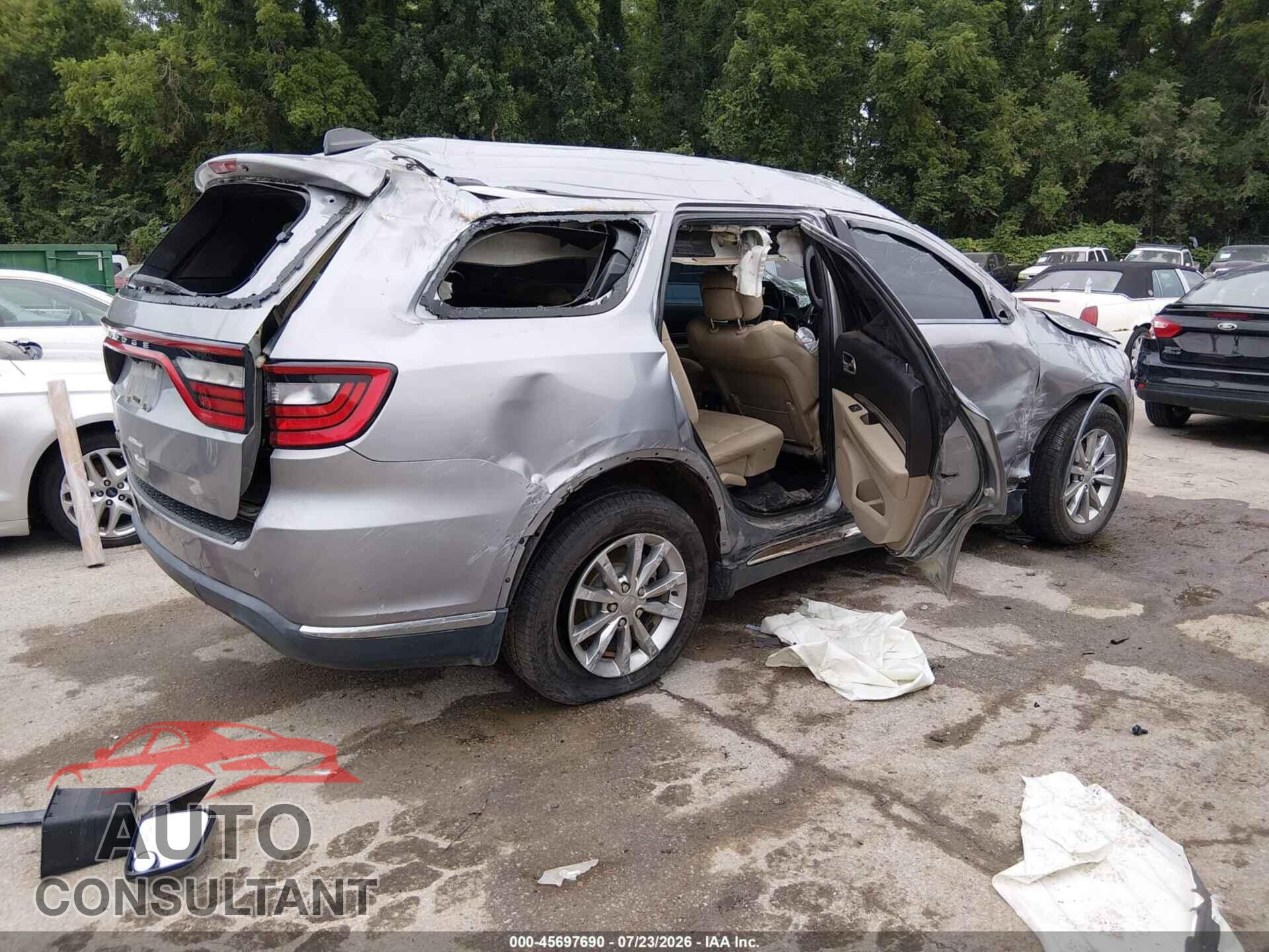 DODGE DURANGO 2018 - 1C4RDJAG4JC414976