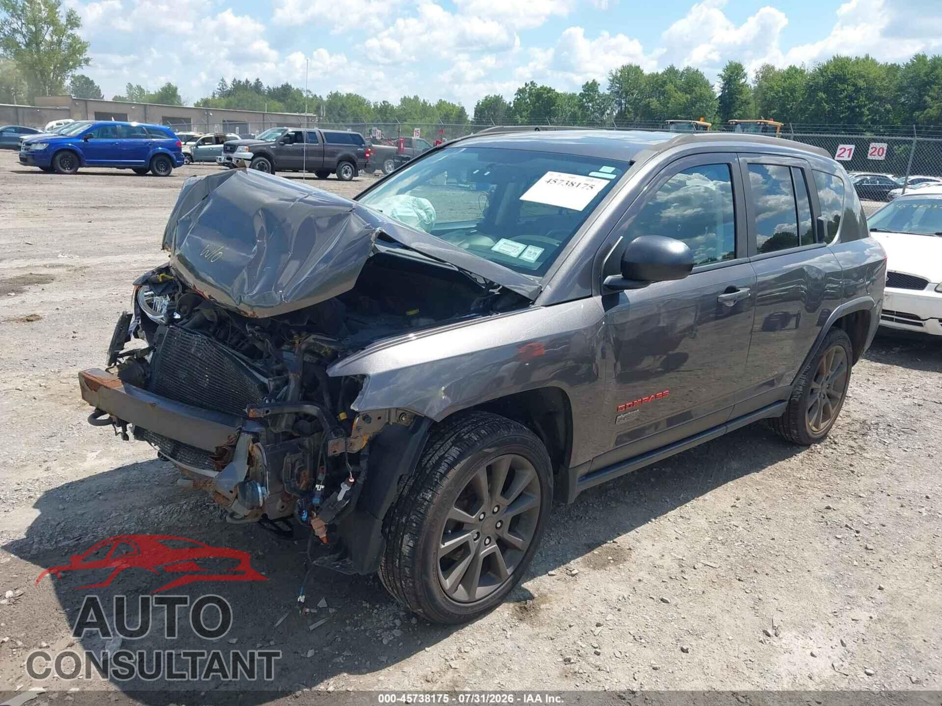 JEEP COMPASS 2016 - 1C4NJDBB8GD730654