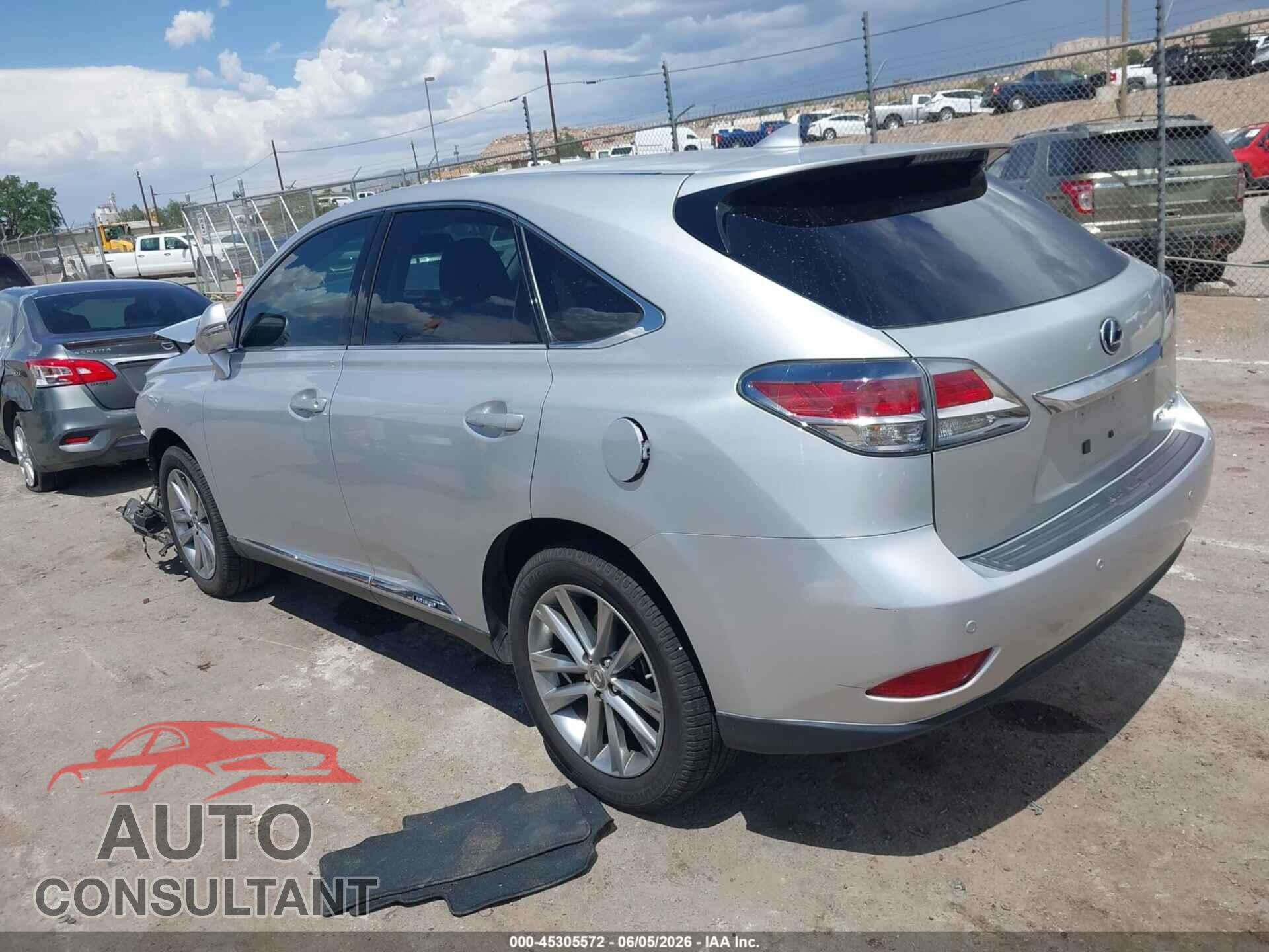 LEXUS RX 450H 2015 - 2T2ZB1BA6FC002228