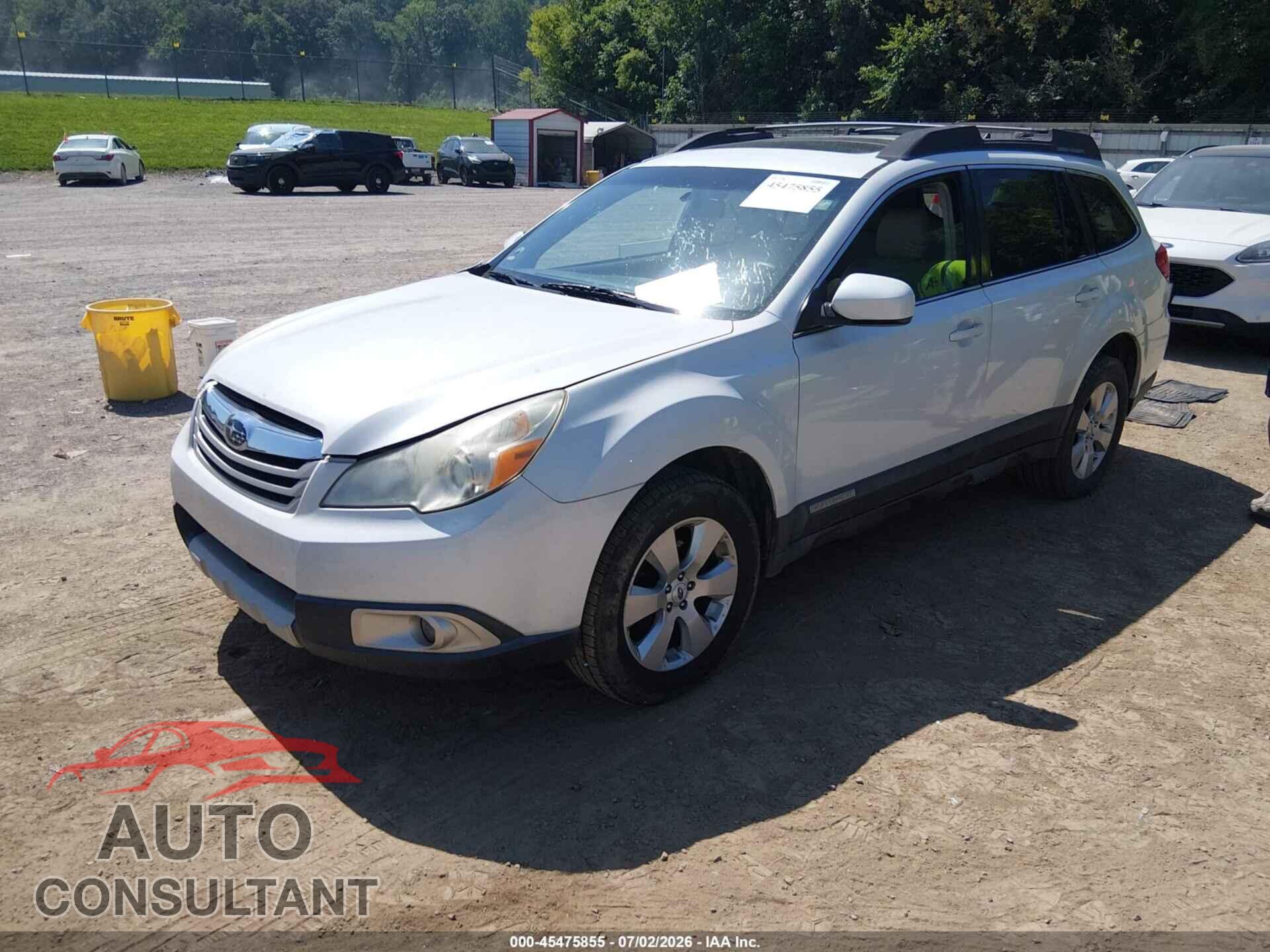 SUBARU OUTBACK 2012 - 4S4BRCKC3C3201428