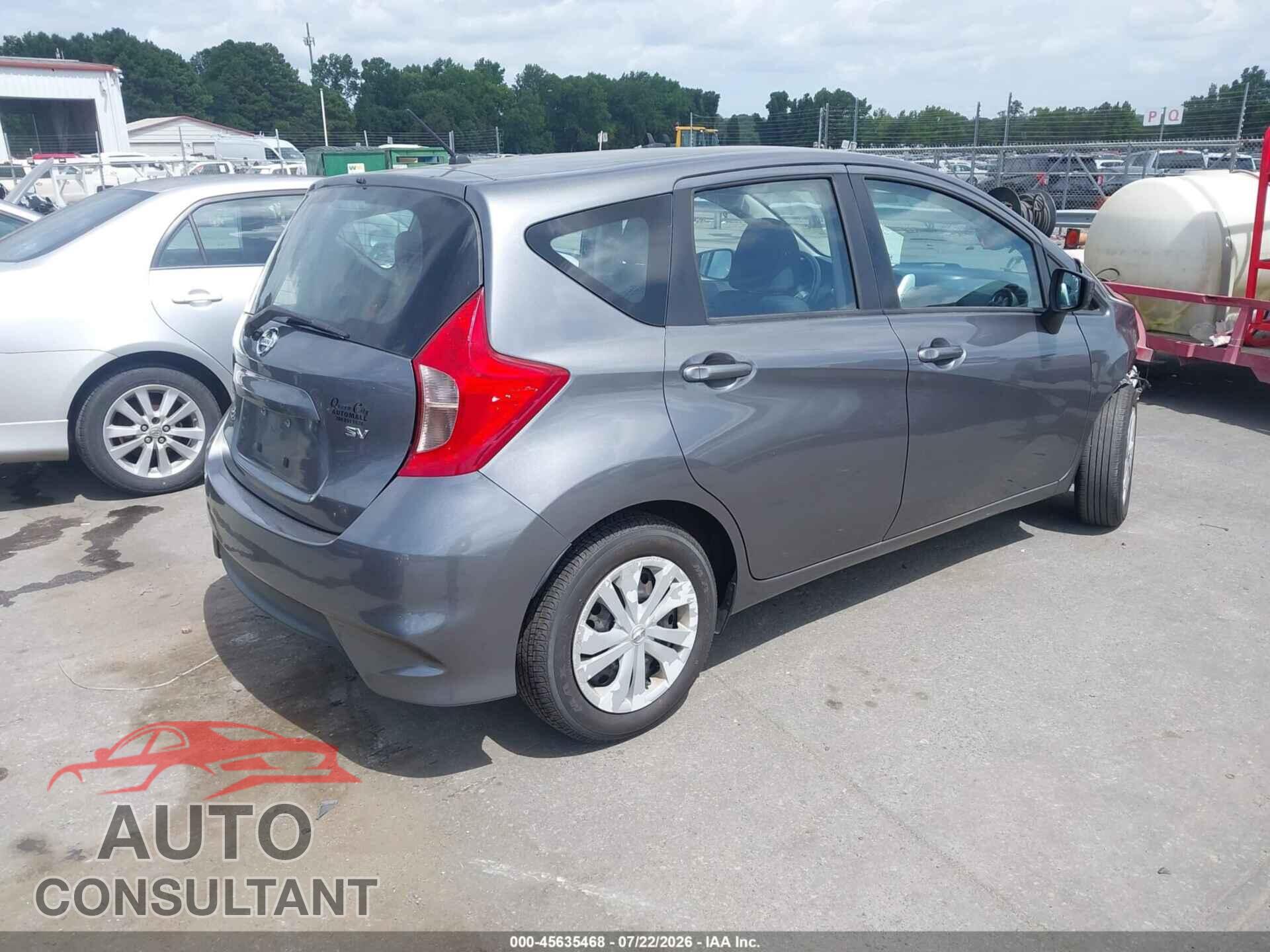 NISSAN VERSA NOTE 2019 - 3N1CE2CP2KL363105