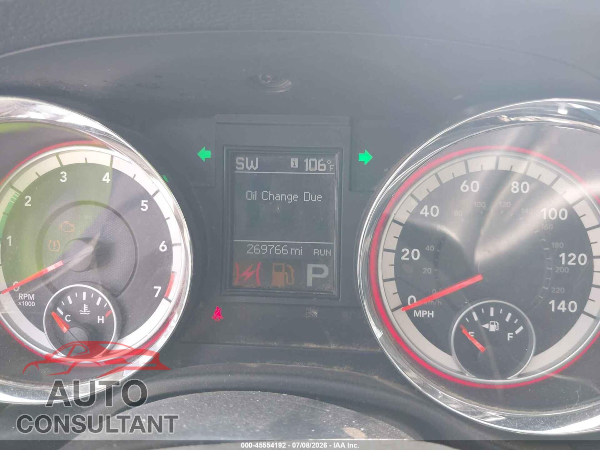 DODGE DURANGO 2013 - 1C4RDHDG3DC632741