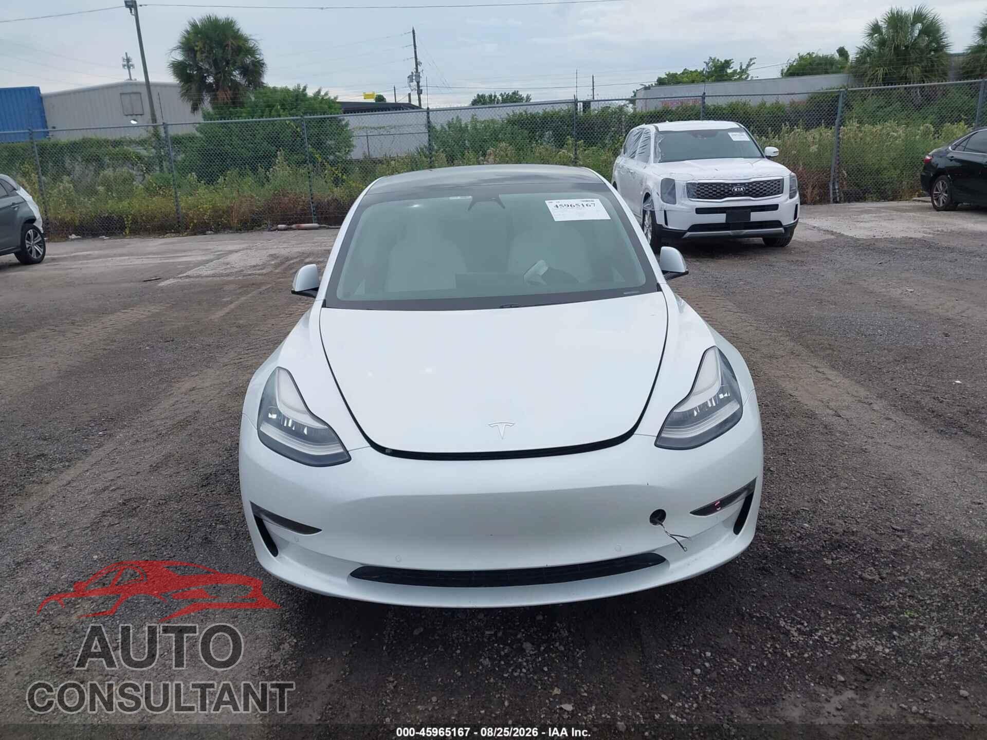 TESLA MODEL 3 2021 - 5YJ3E1EB7MF852786
