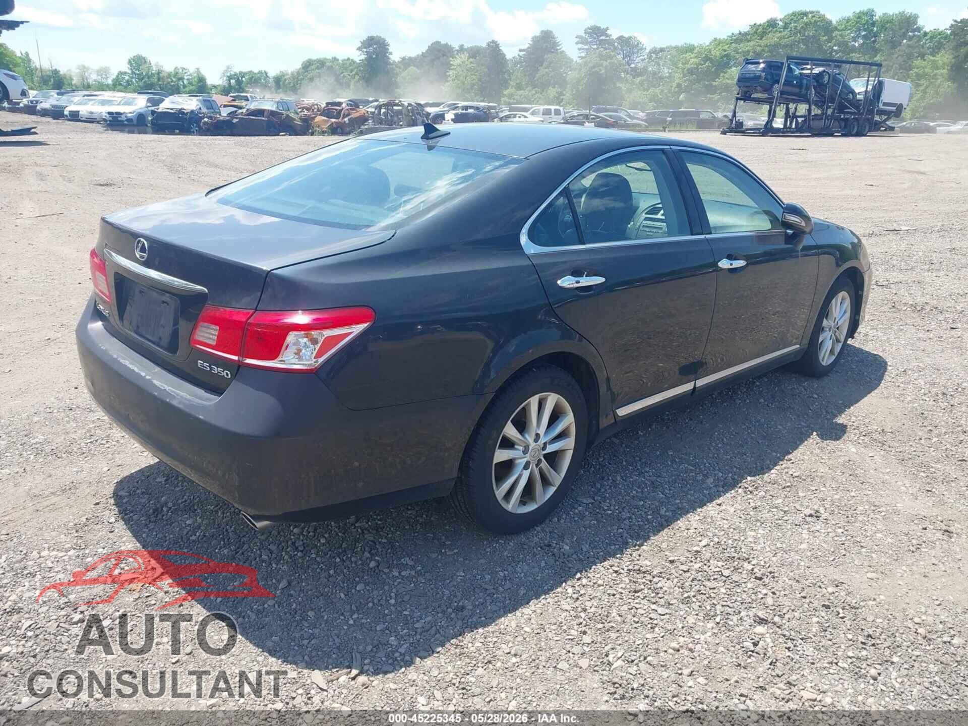 LEXUS ES 350 2010 - JTHBK1EG8A2390560