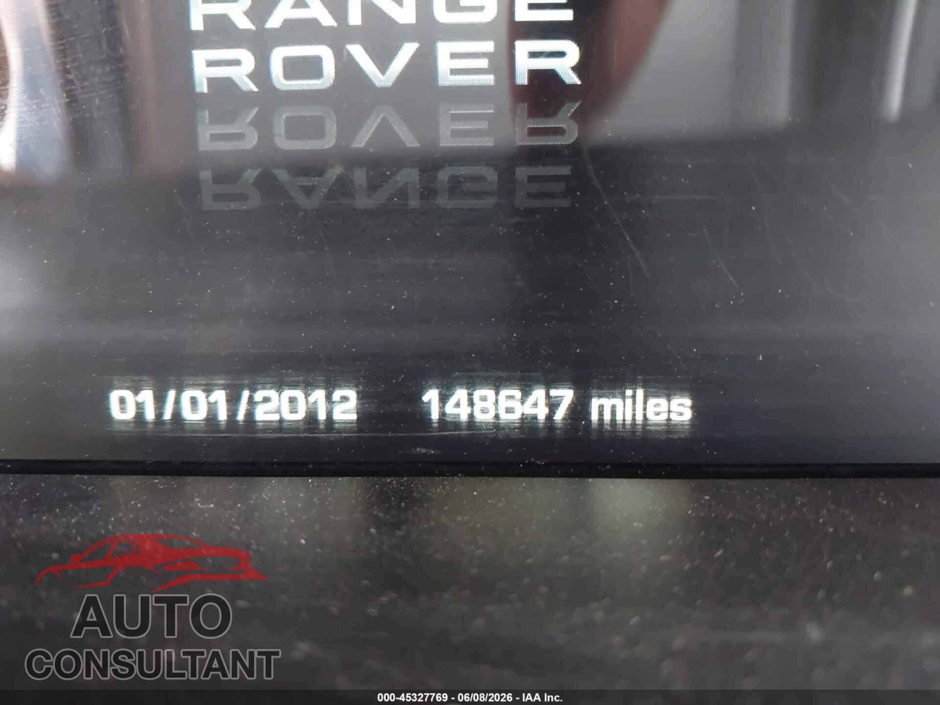 LAND ROVER RANGE ROVER 2013 - SALGS2EF8DA102057