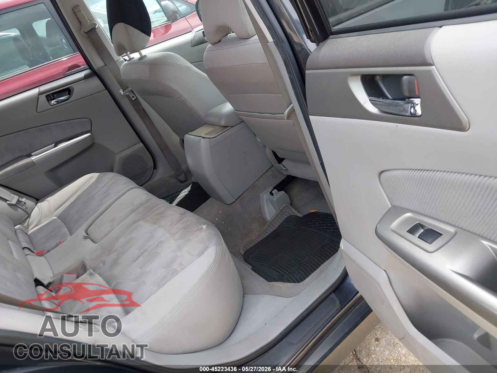 SUBARU FORESTER 2010 - JF2SH6CC2AH710063