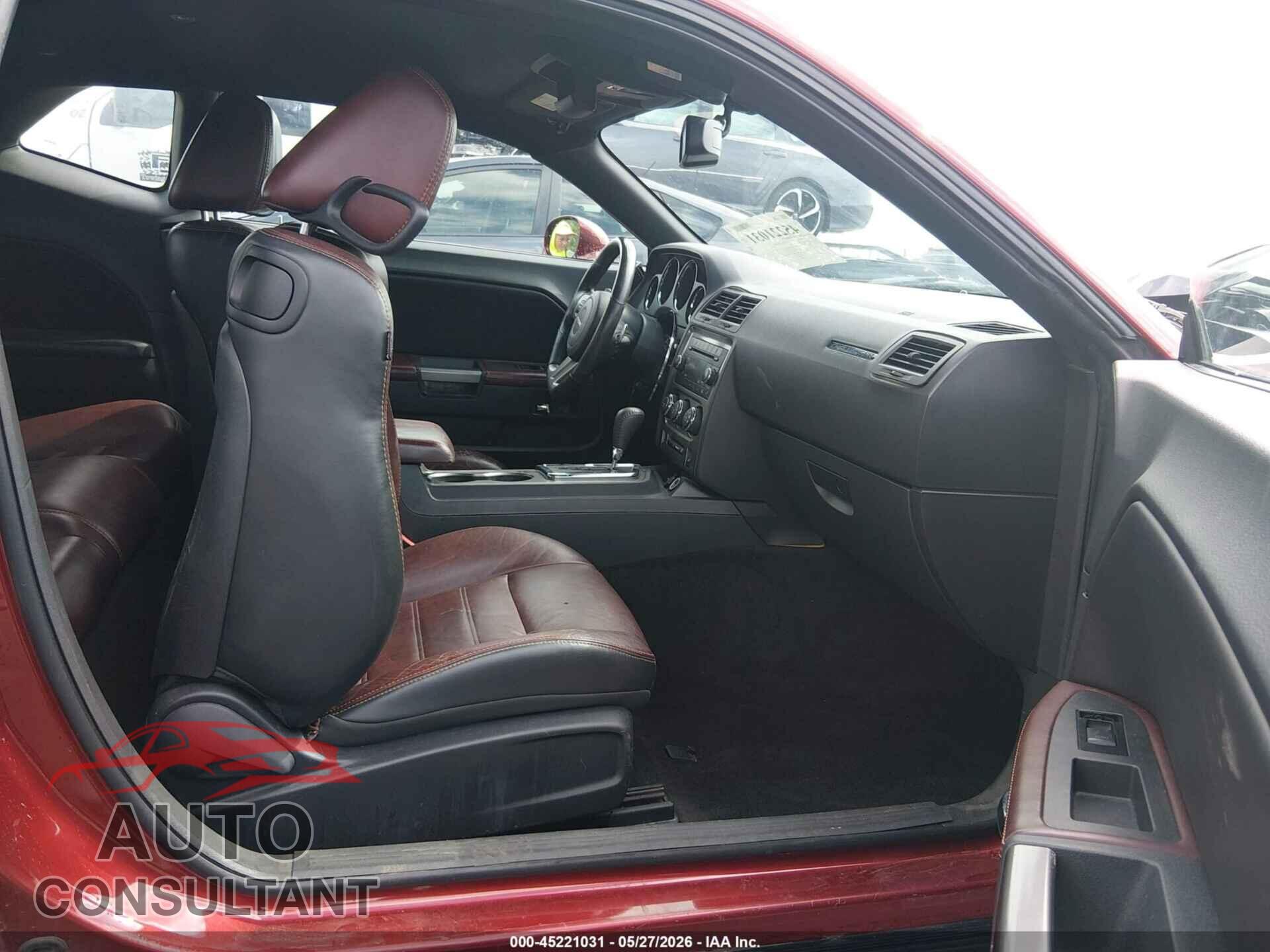 DODGE CHALLENGER 2014 - 2C3CDYAG0EH229684