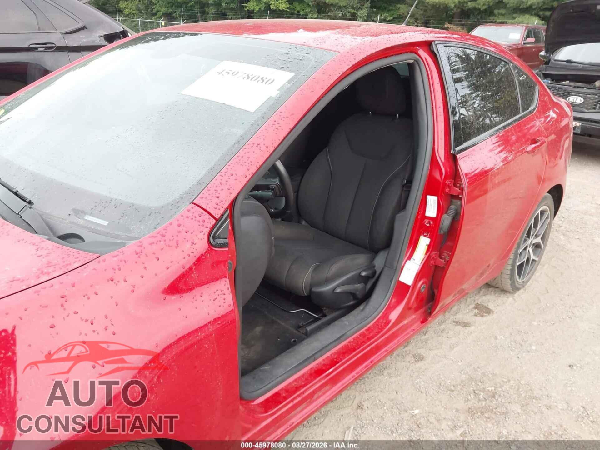 DODGE DART 2013 - 1C3CDFBA7DD153214