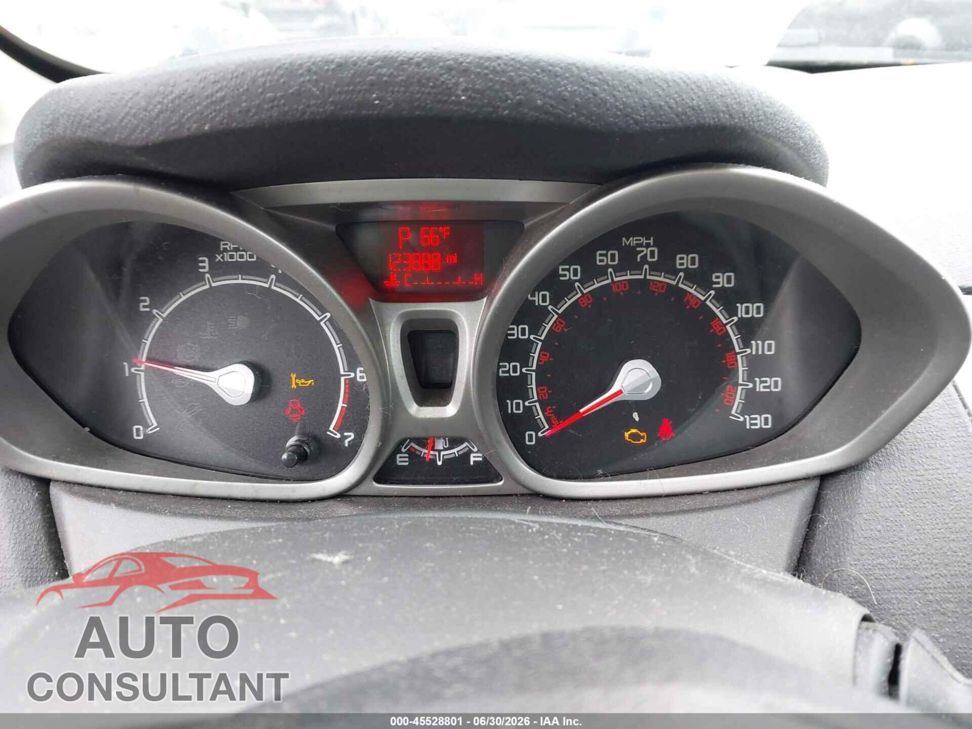 FORD FIESTA 2013 - 3FADP4EJ9DM132544