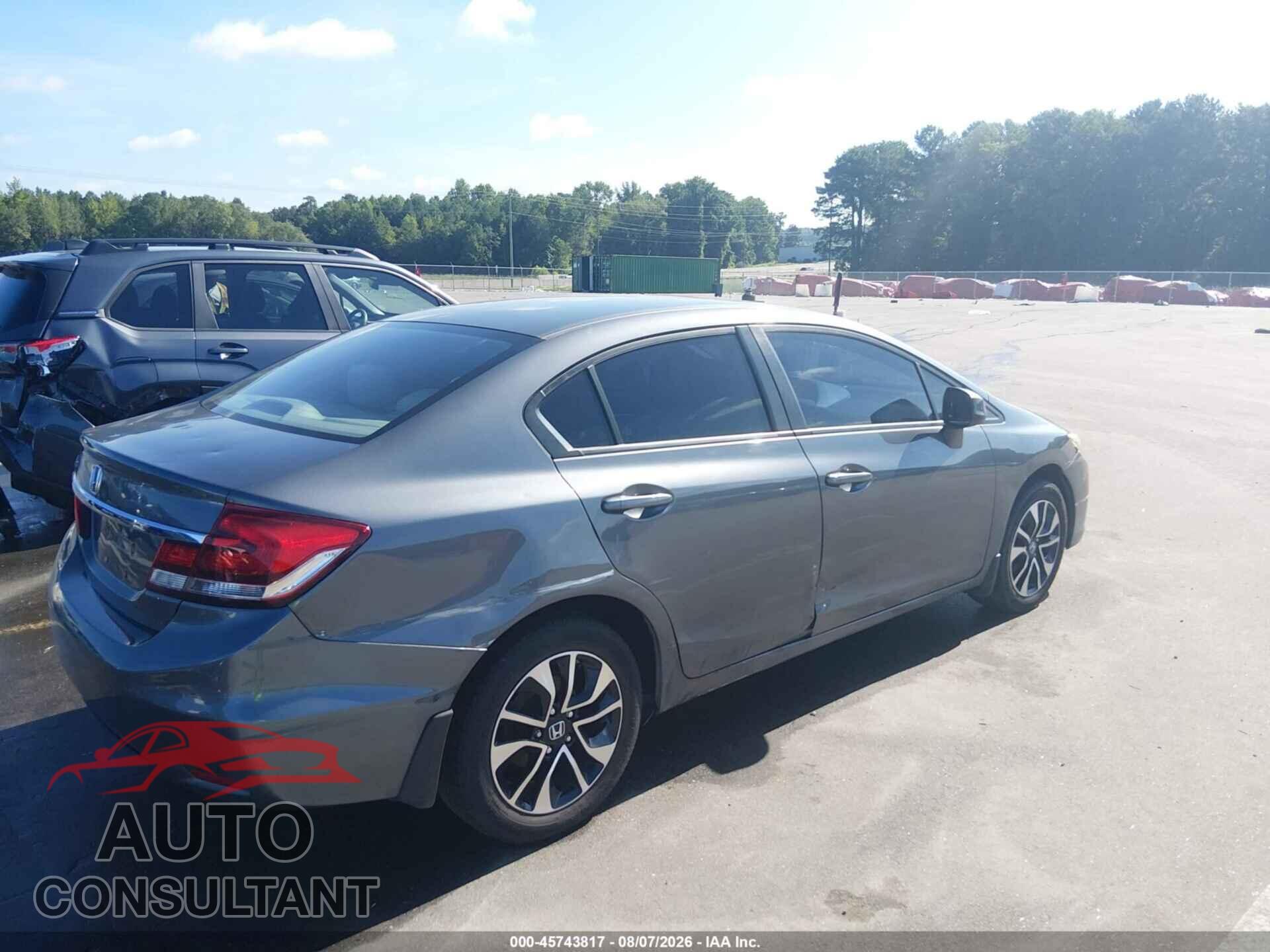 HONDA CIVIC 2013 - 19XFB2F80DE029816