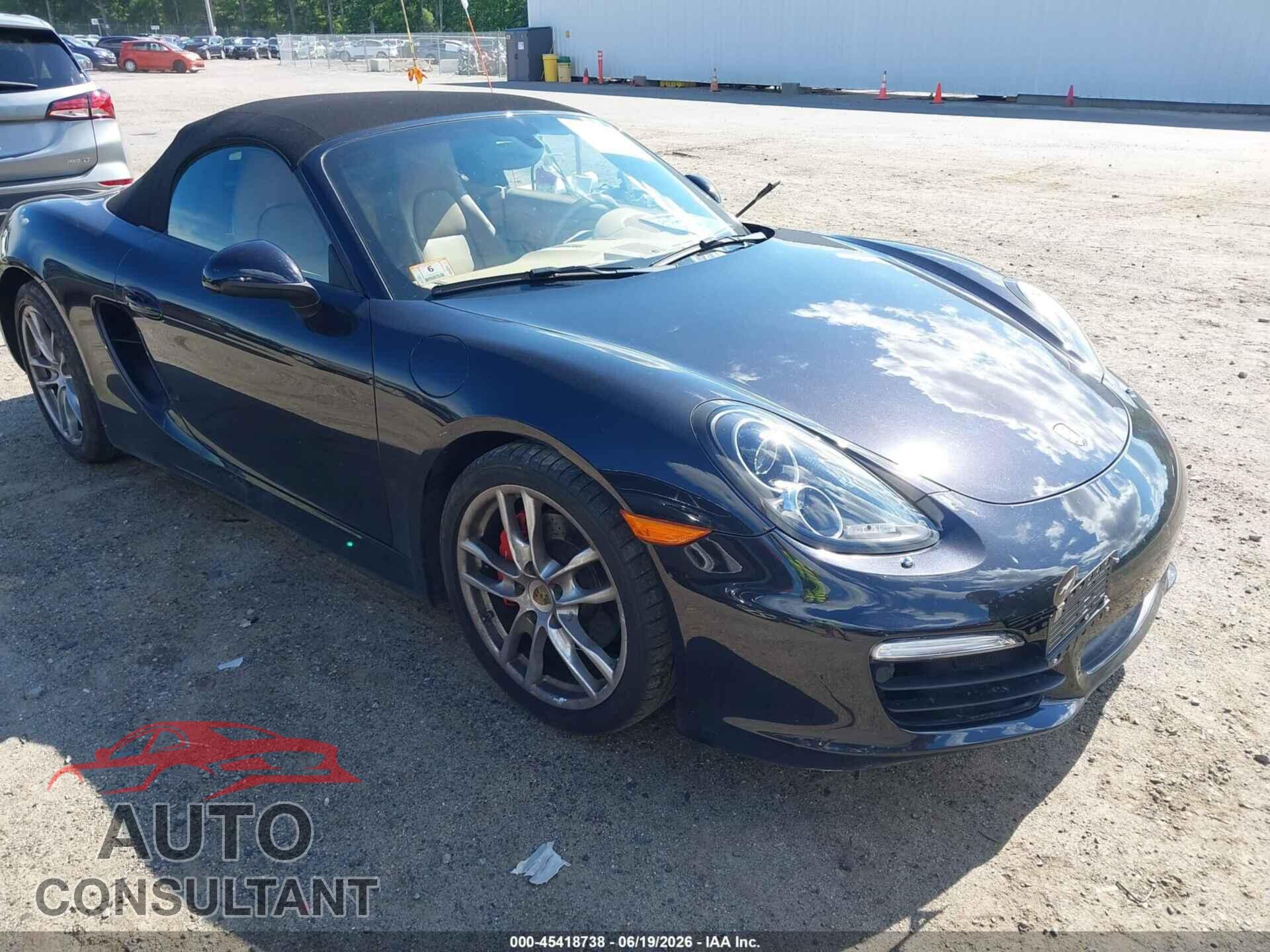 PORSCHE BOXSTER 2014 - WP0CB2A80ES141086