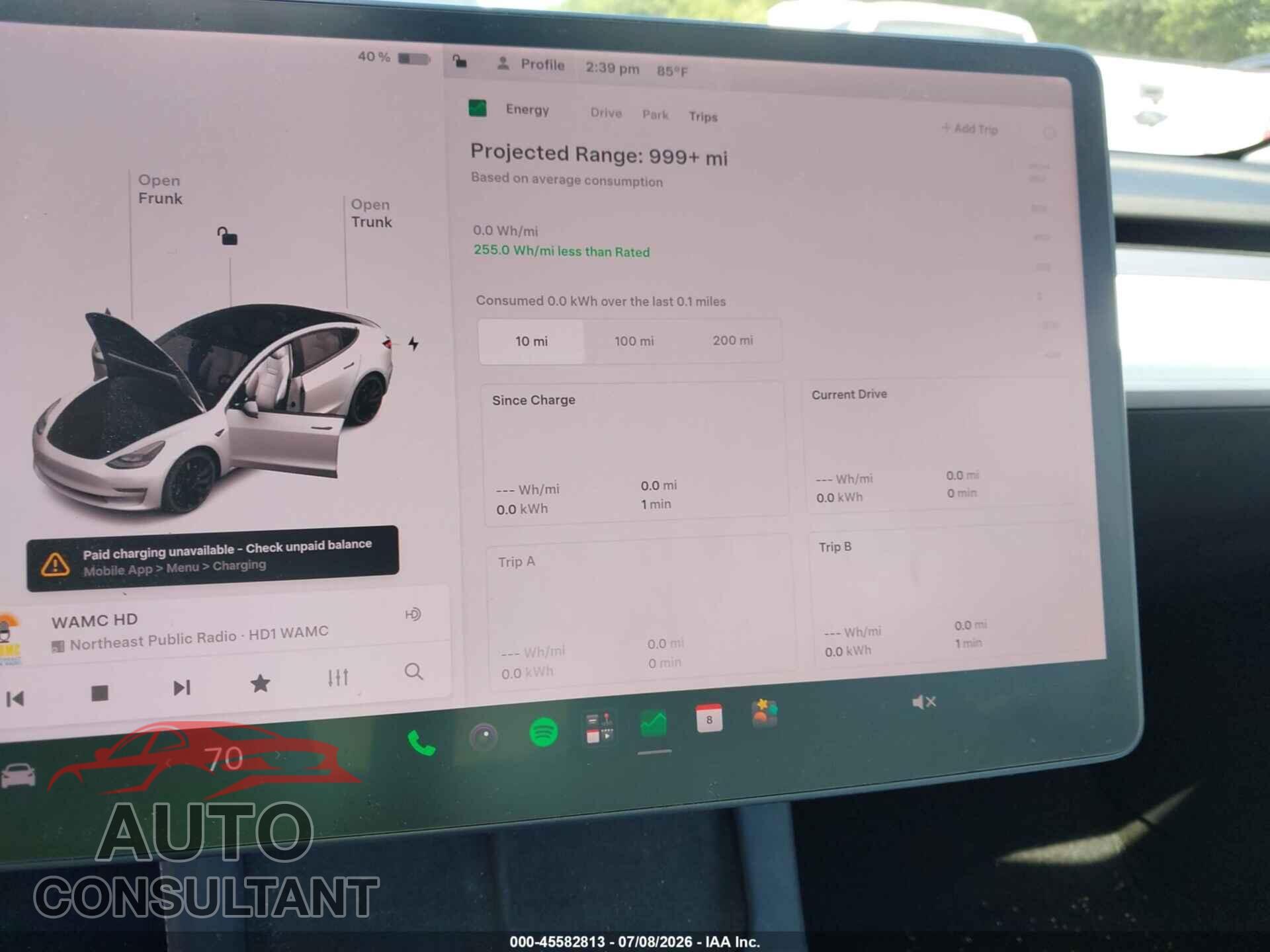 TESLA MODEL 3 2021 - 5YJ3E1EC8MF973335