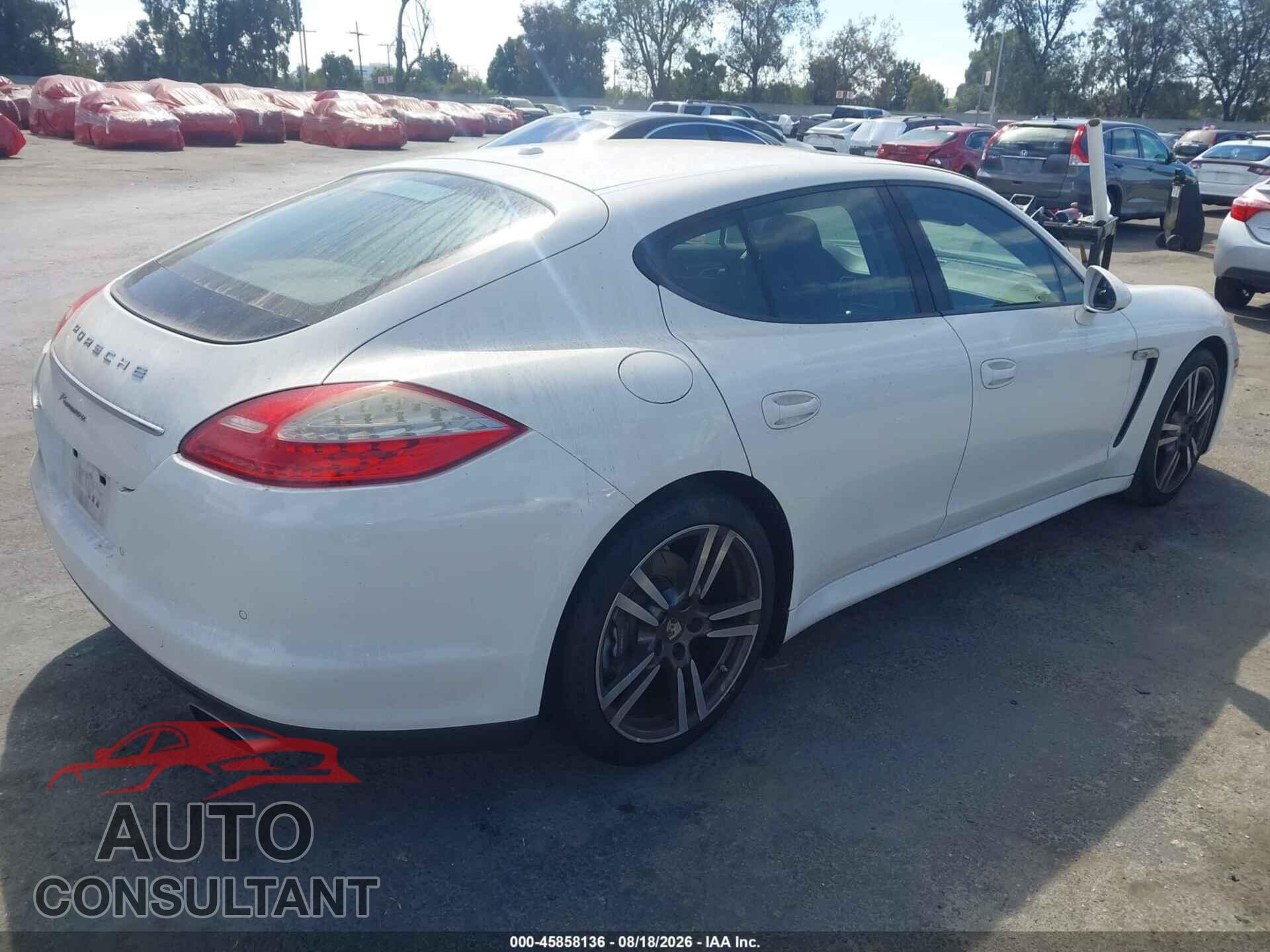 PORSCHE PANAMERA 2012 - WP0AA2A72CL017829