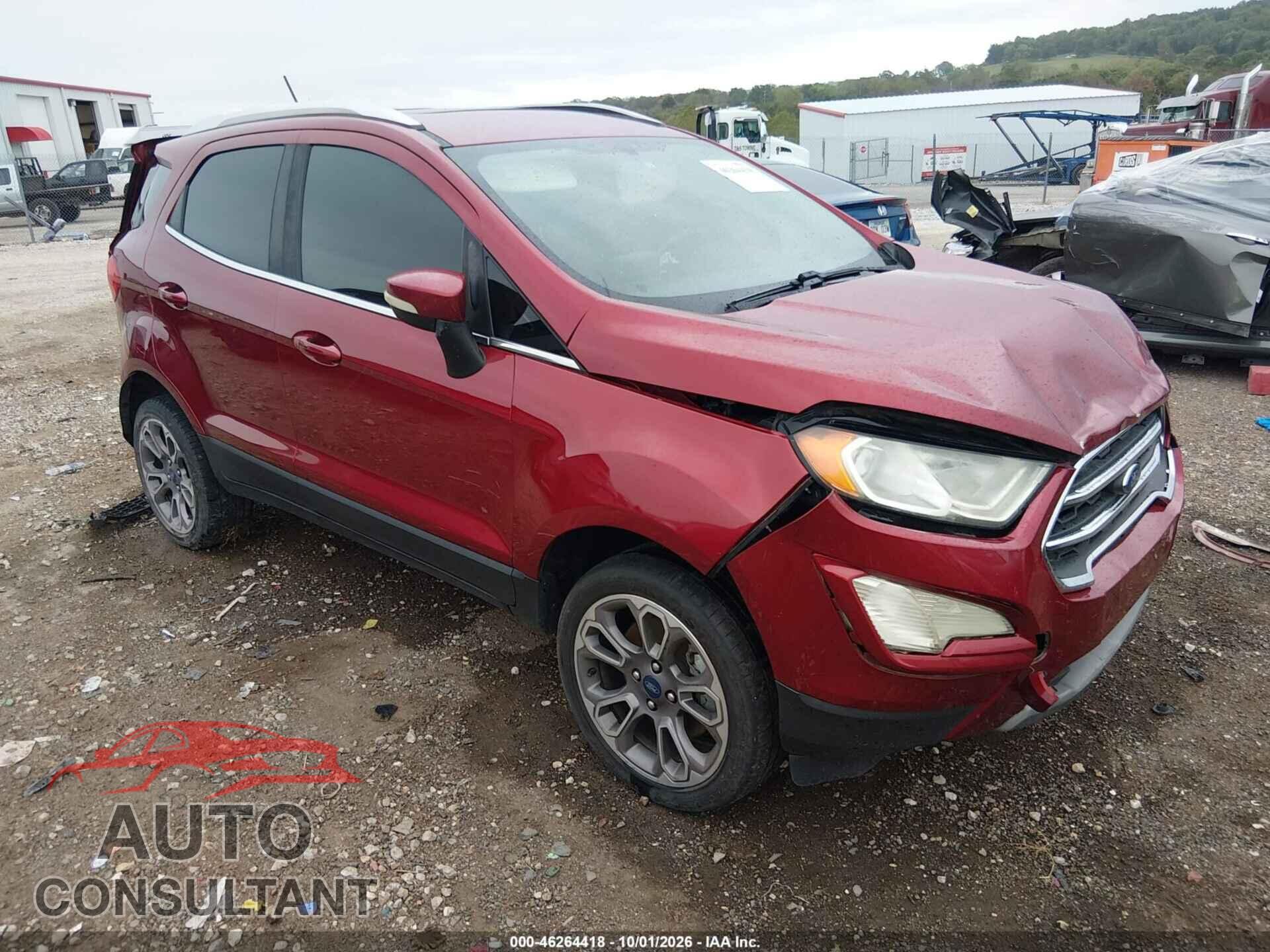 FORD ECOSPORT 2020 - MAJ6S3KL6LC377146